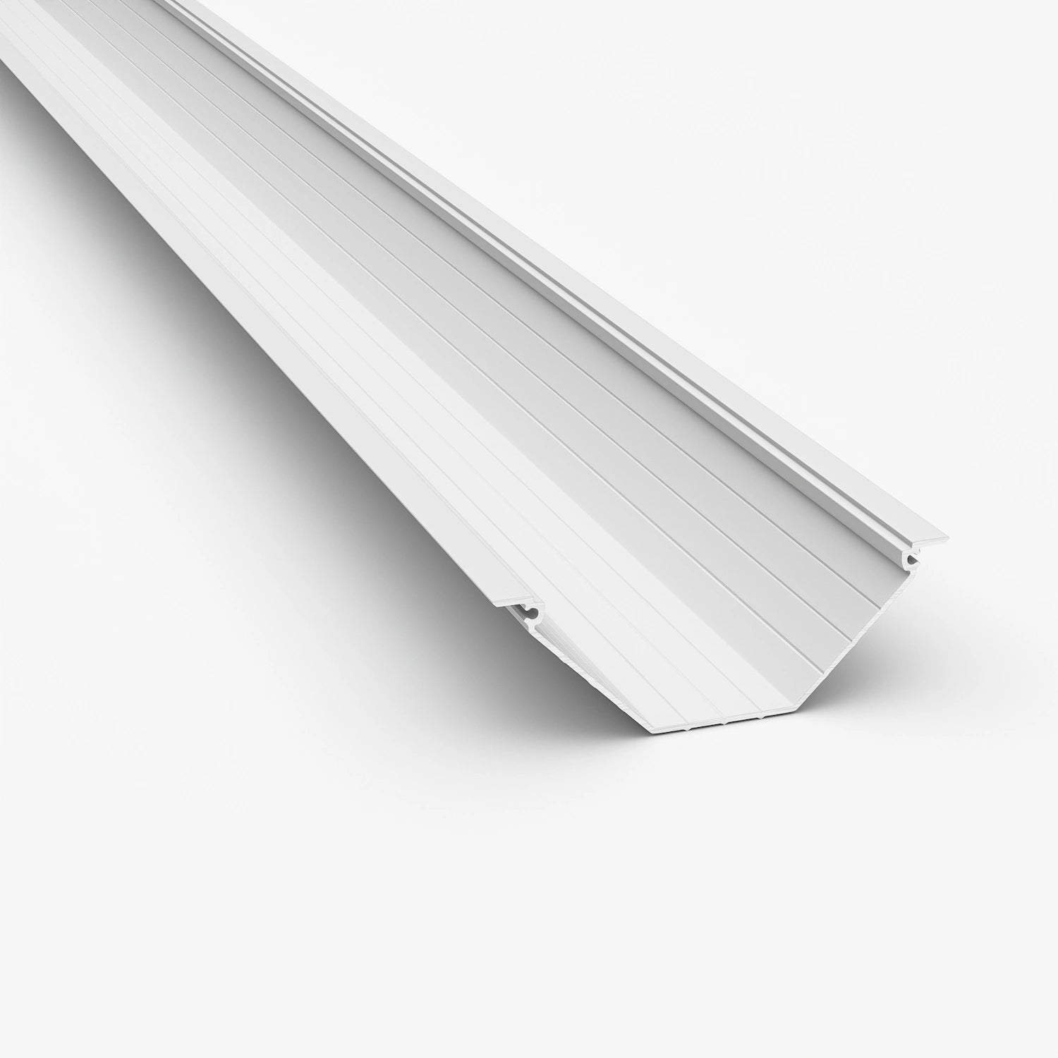 Köşe (Açılı) Led Profilleri - 80mm Beyaz Tavan Köşe LED Profil – 1114B ASL - LedProfil