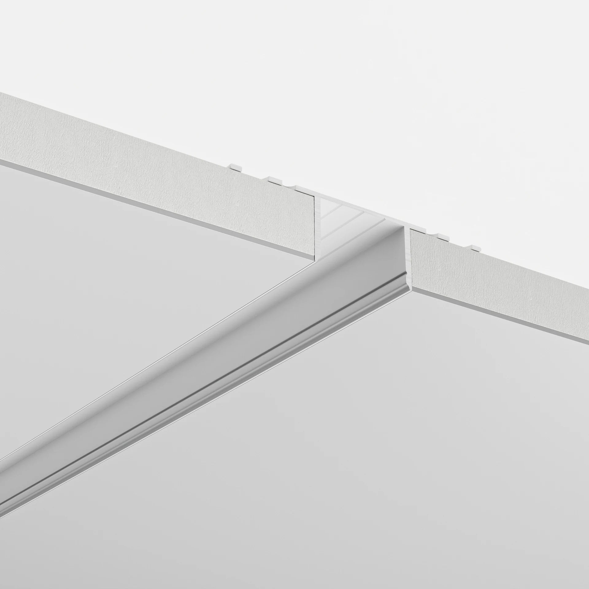 20mm Fuga Alçıpan Sıva Altı LED Profil | Ters Trimless Profil - 1626 ASL