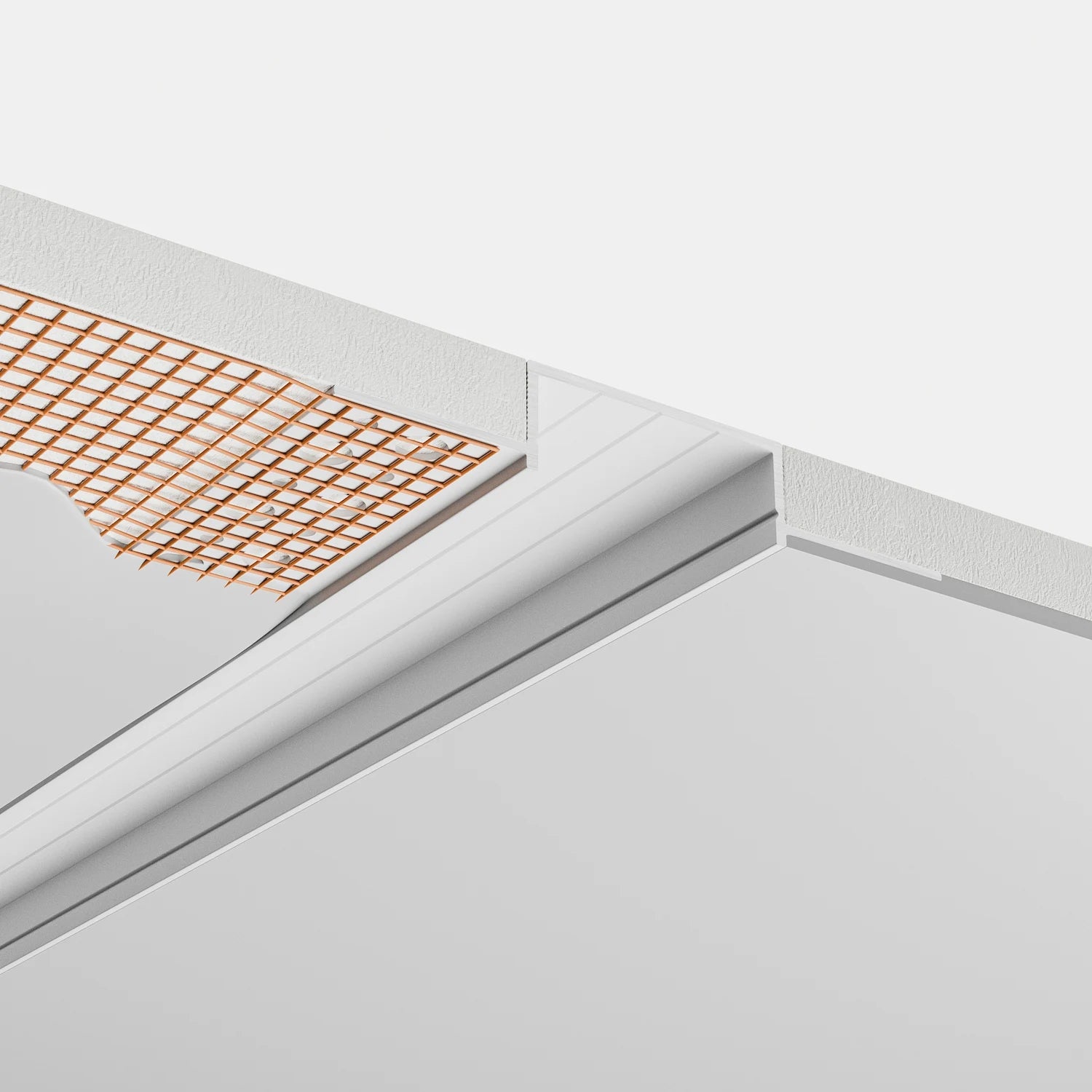 Alçıpan (Trimless) Led Profilleri - 35mm (Trimless) Sıva Altı LED Profil – 1635 ASL - LedProfil