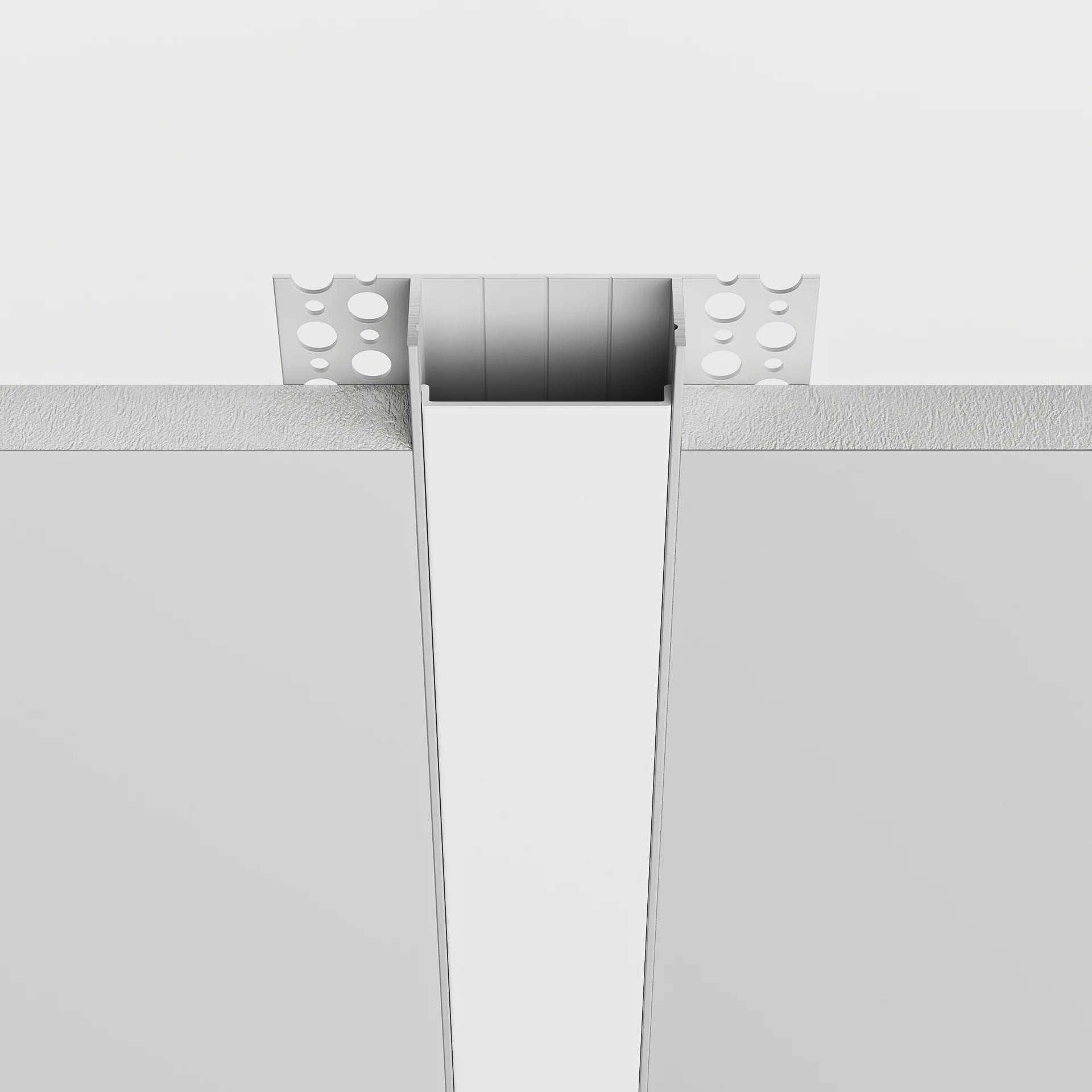 35mm Fuga Alçıpan Sıva Altı LED Profil | Ters Trimless LED Profil - 1636 ASL