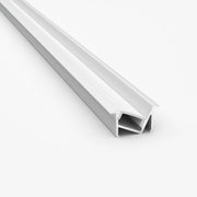 Sıva Altı (Gömme) LED Profilleri - 20mm (Gizli/Açılı) Gömme Raf Altı LED Profil - 1922 ASL - LedProfil