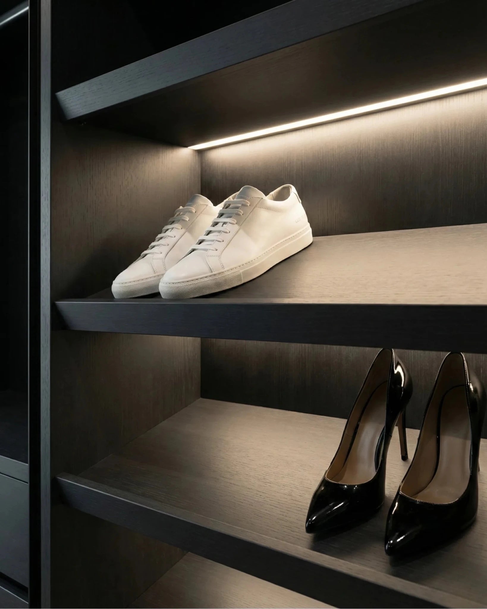 Sıva Altı (Gömme) LED Profilleri - 20mm (Gizli/Açılı) Gömme Raf Altı LED Profil - 1922 ASL - LedProfil