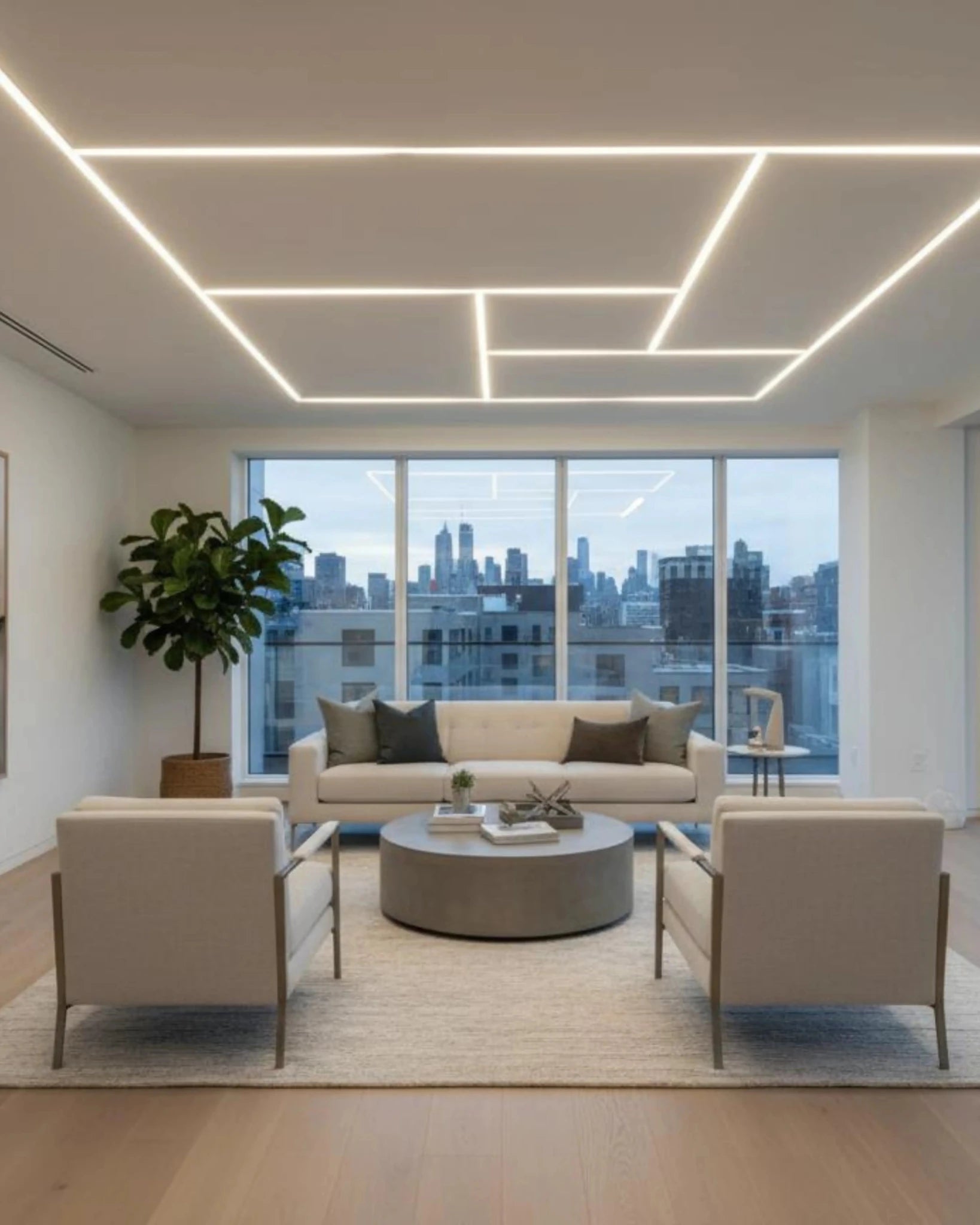 Sıva Üstü Led Profilleri - 30mm Sıva Üstü LED Profil – 1930 ASL - LedProfil