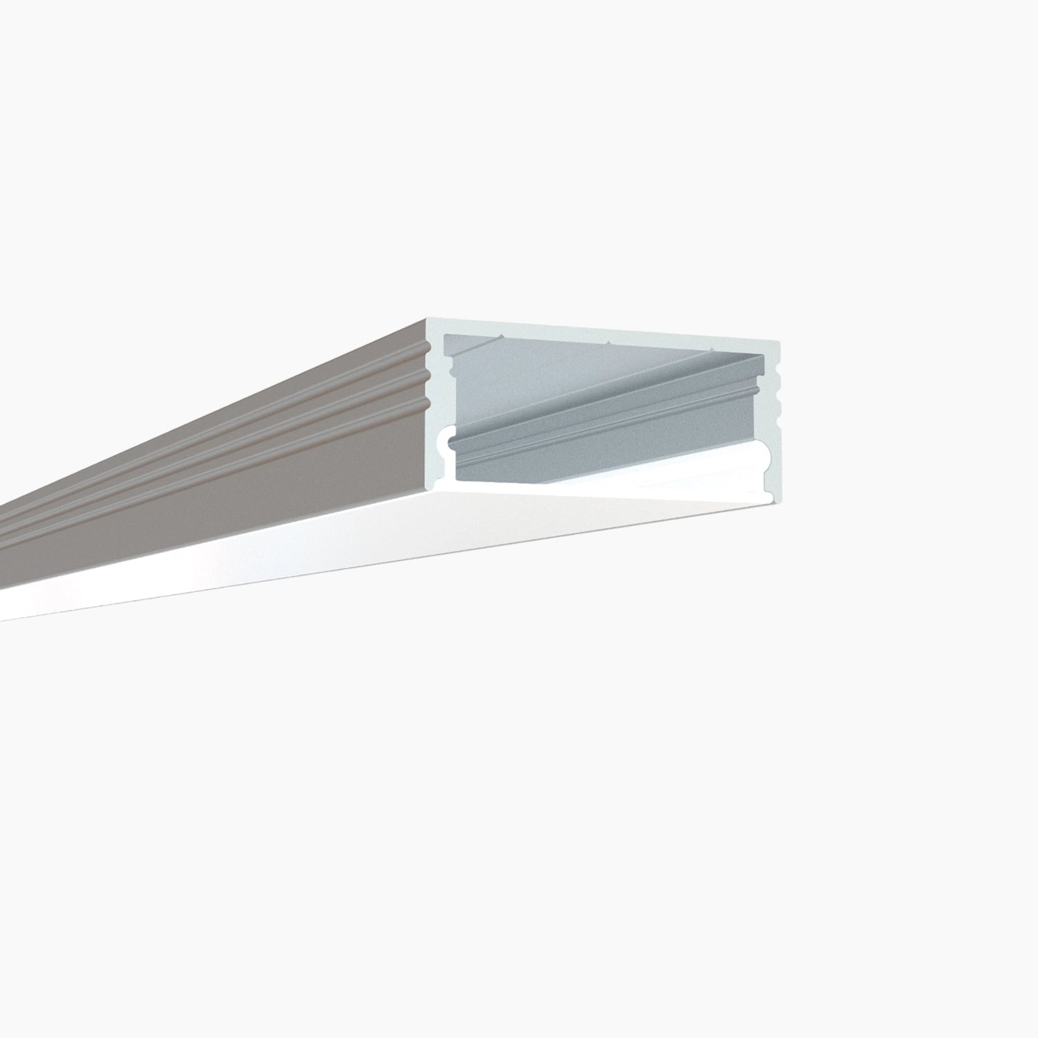 Sıva Üstü Led Profilleri - 30mm Sıva Üstü Alüminyum LED Profil – 1930 ASL - LedProfil