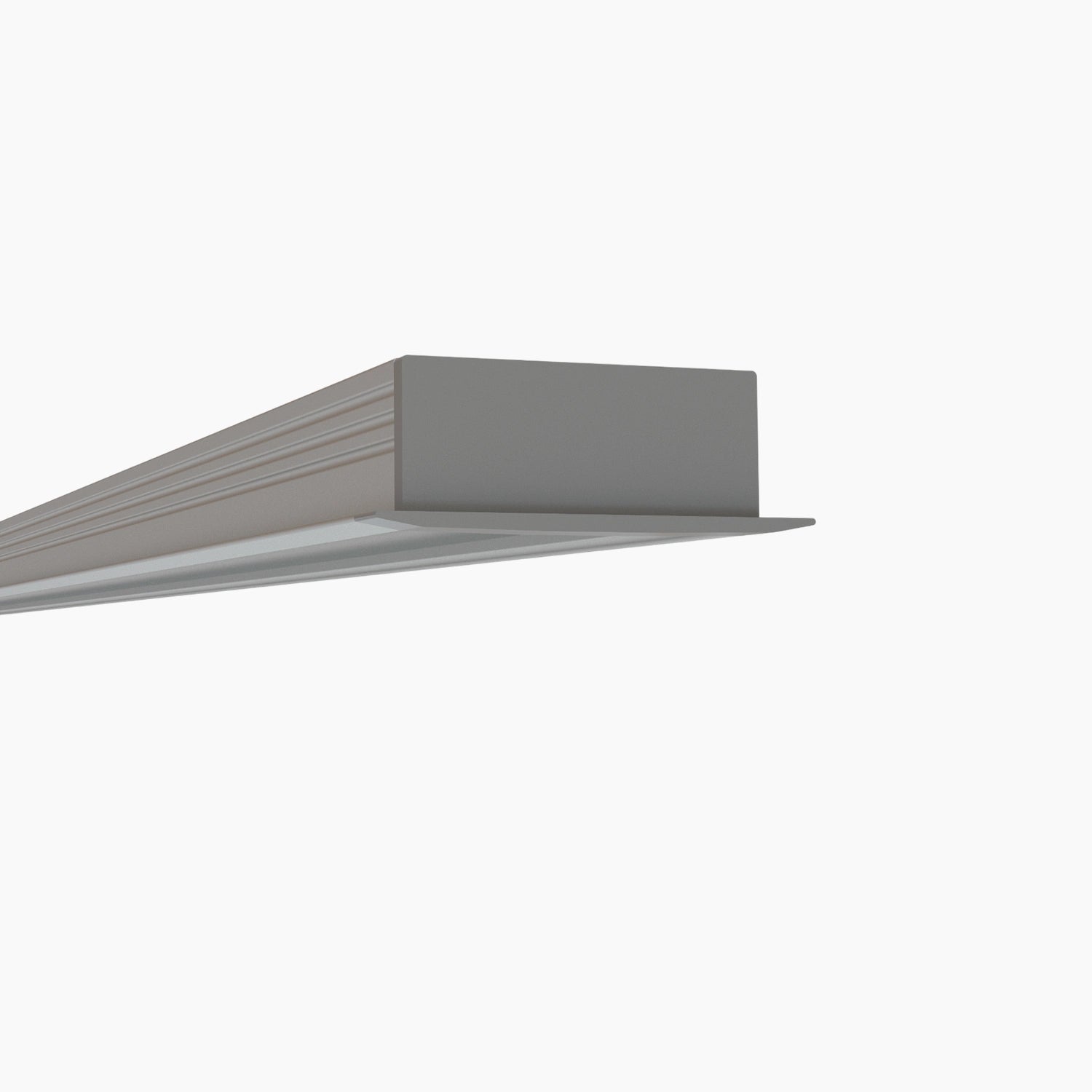 Sıva Altı (Gömme) LED Profilleri - 30mm Sıva Altı Alüminyum LED Profil – 1932 ASL - LedProfil