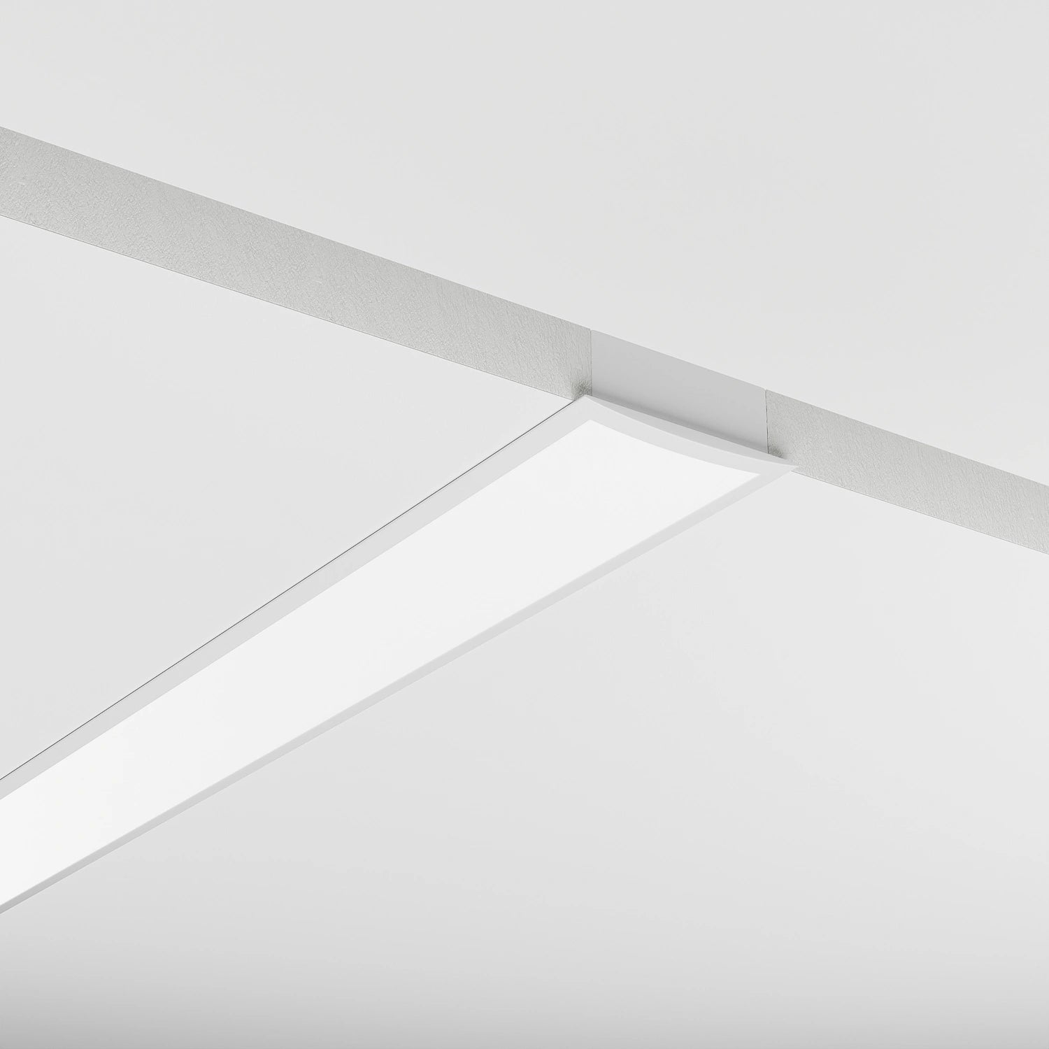 Sıva Altı (Gömme) LED Profilleri - 30mm Sıva Altı Beyaz LED Profil – 1932B ASL - LedProfil