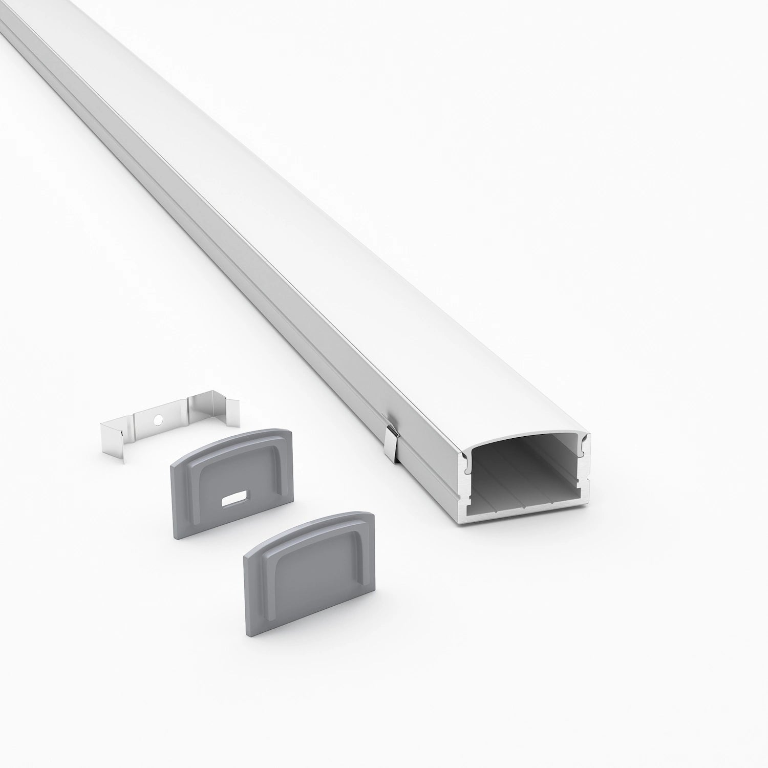 Sıva Üstü Led Profilleri - 20mm Sıva Üstü LED Profil – 1951 ASL - LedProfil