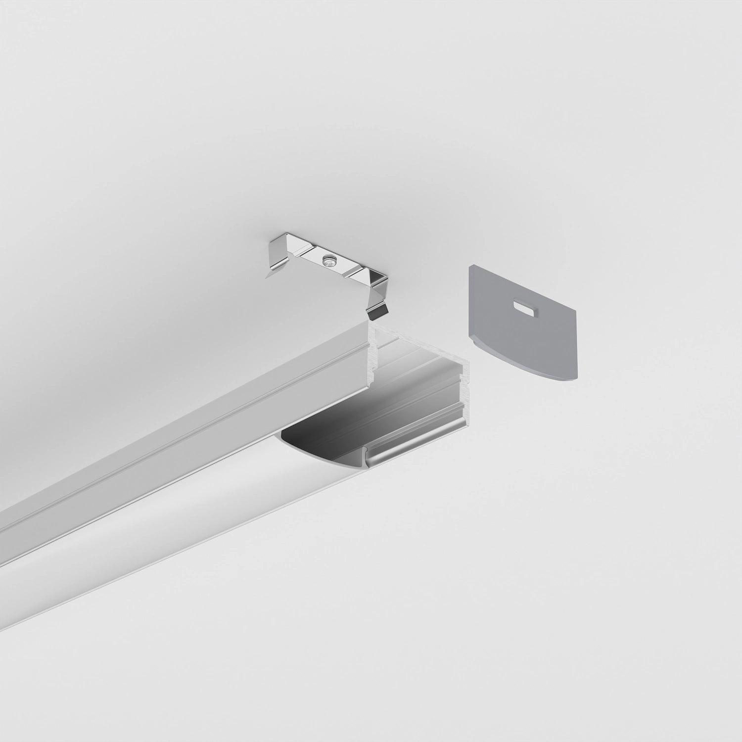 Sıva Üstü Led Profilleri - 20mm Sıva Üstü LED Profil – 1951 ASL - LedProfil
