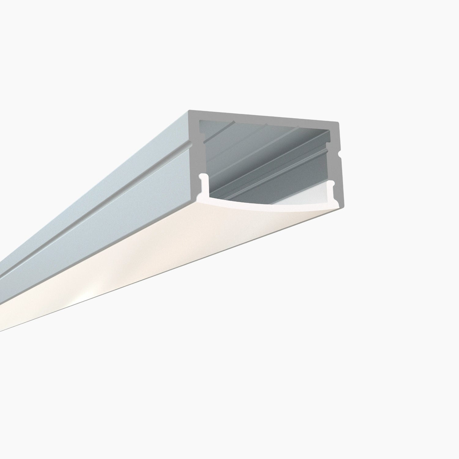 Sıva Üstü Led Profilleri - 20mm Sıva Üstü Alüminyum LED Profil – 1951 ASL - LedProfil