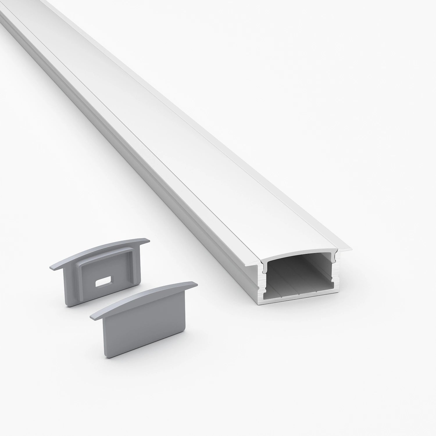 Sıva Altı (Gömme) LED Profilleri - 20mm Sıva Altı LED Profil – 1952 ASL - LedProfil