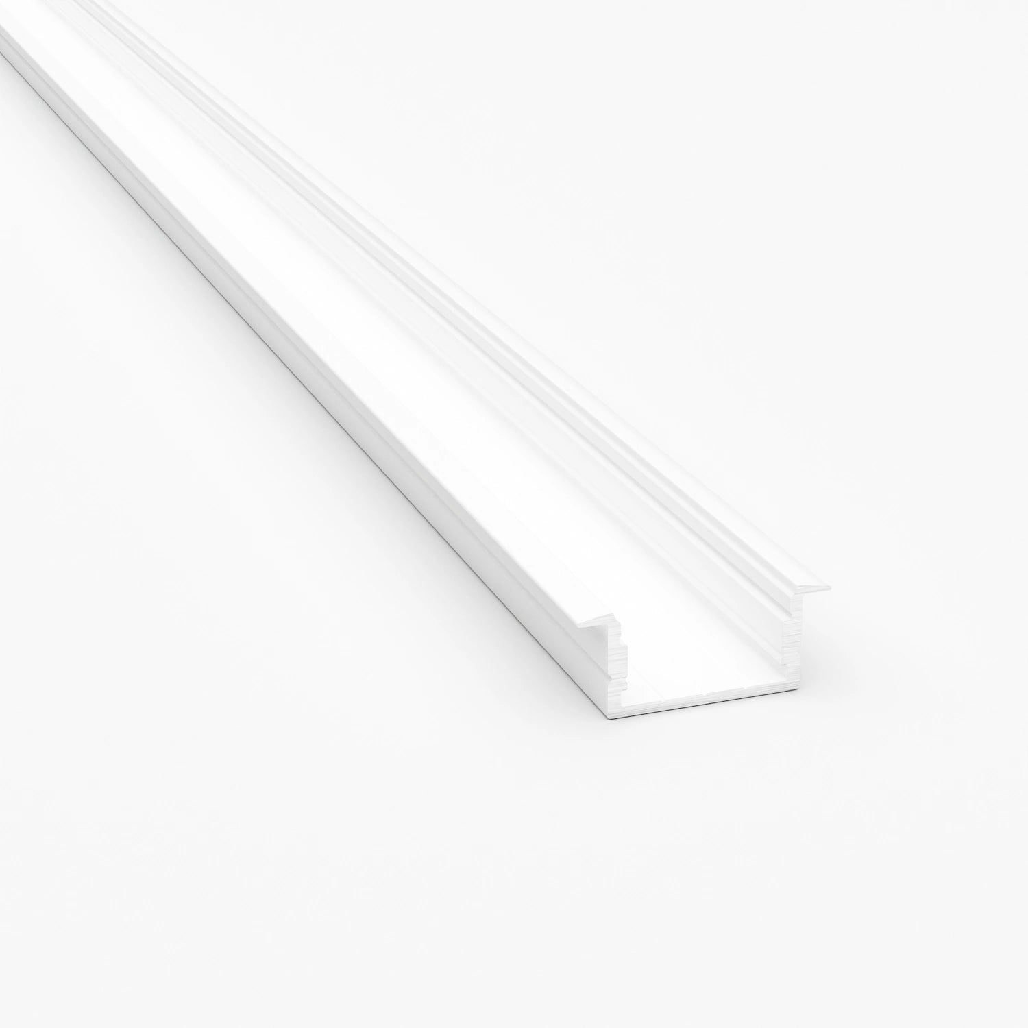 Sıva Altı (Gömme) LED Profilleri - 20mm Beyaz Sıva Altı LED Profil – 1952B ASL - LedProfil