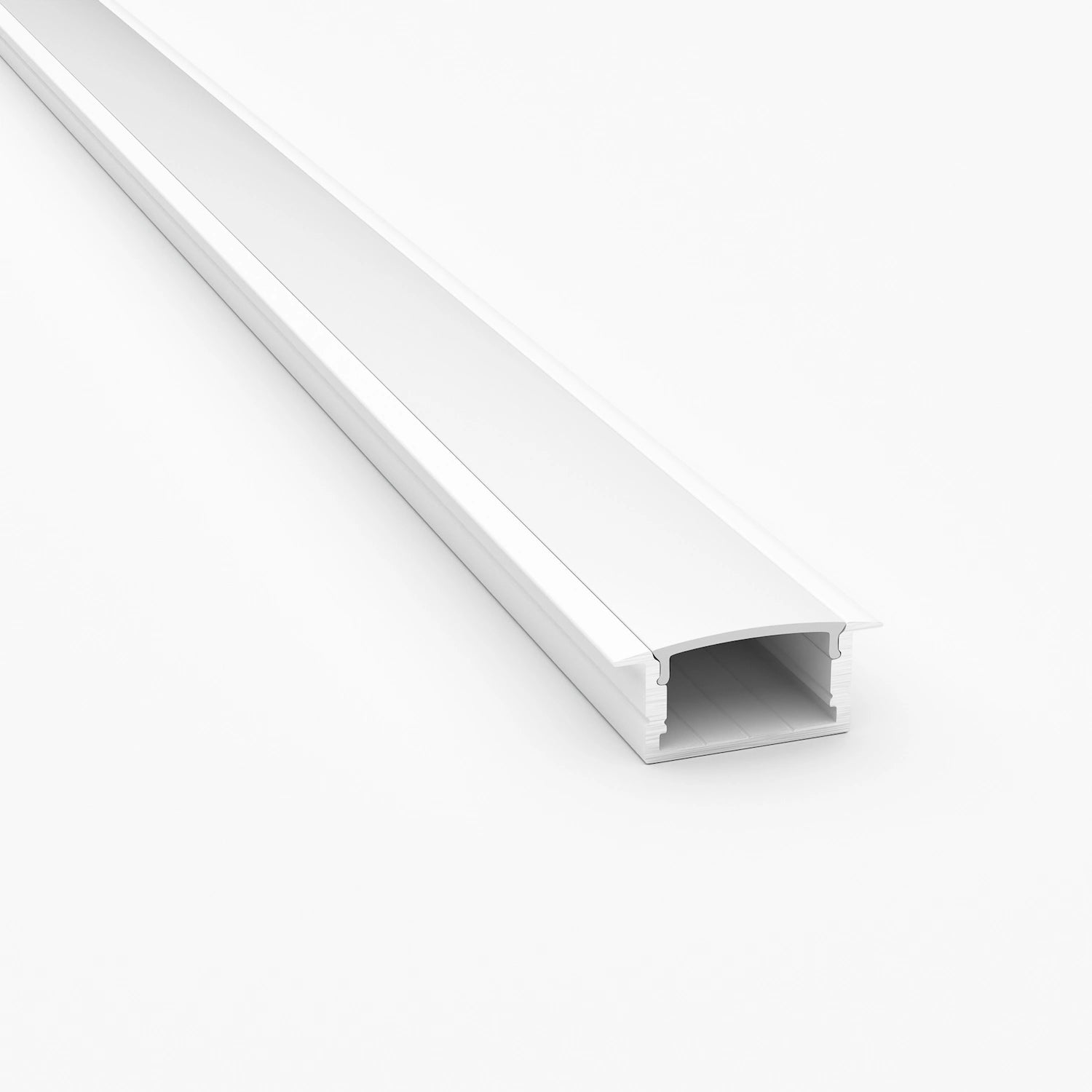 Sıva Altı (Gömme) LED Profilleri - 20mm Beyaz Sıva Altı LED Profil – 1952B ASL - LedProfil