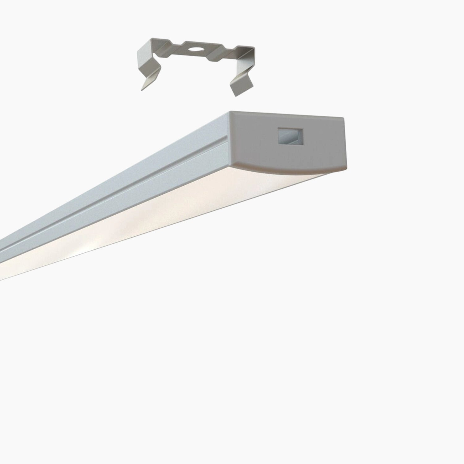 Sıva Üstü Led Profilleri - 20mm Sıva Üstü Lineer LED Profil – 1955 ASL - LedProfil