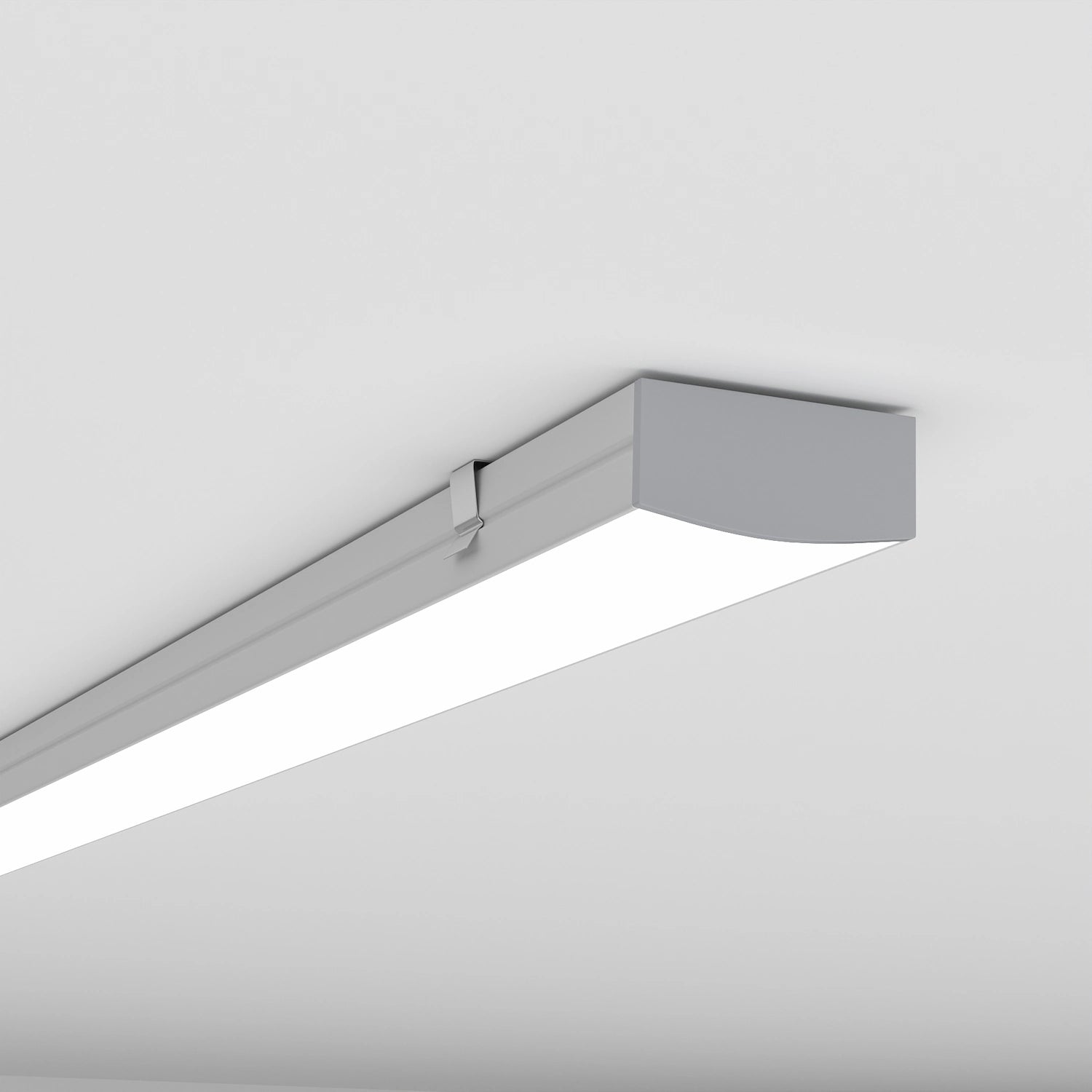 Sıva Üstü Led Profilleri - 20mm Sıva Üstü Lineer LED Profil – 1955 ASL - LedProfil