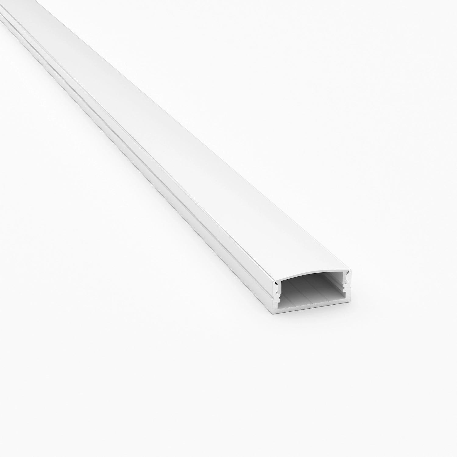 Sıva Üstü Led Profilleri - 20mm Sıva Üstü Lineer Beyaz LED Profil – 1955B ASL - LedProfil