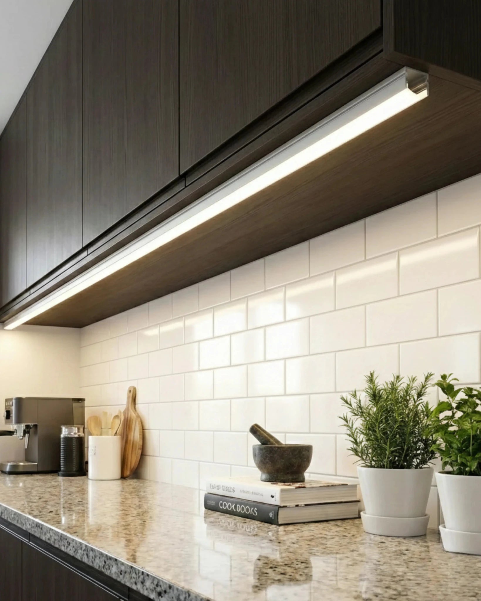 Sıva Üstü Led Profilleri - 18mm Sıva Üstü Siyah LED Profil – 1961S ASL - LedProfil