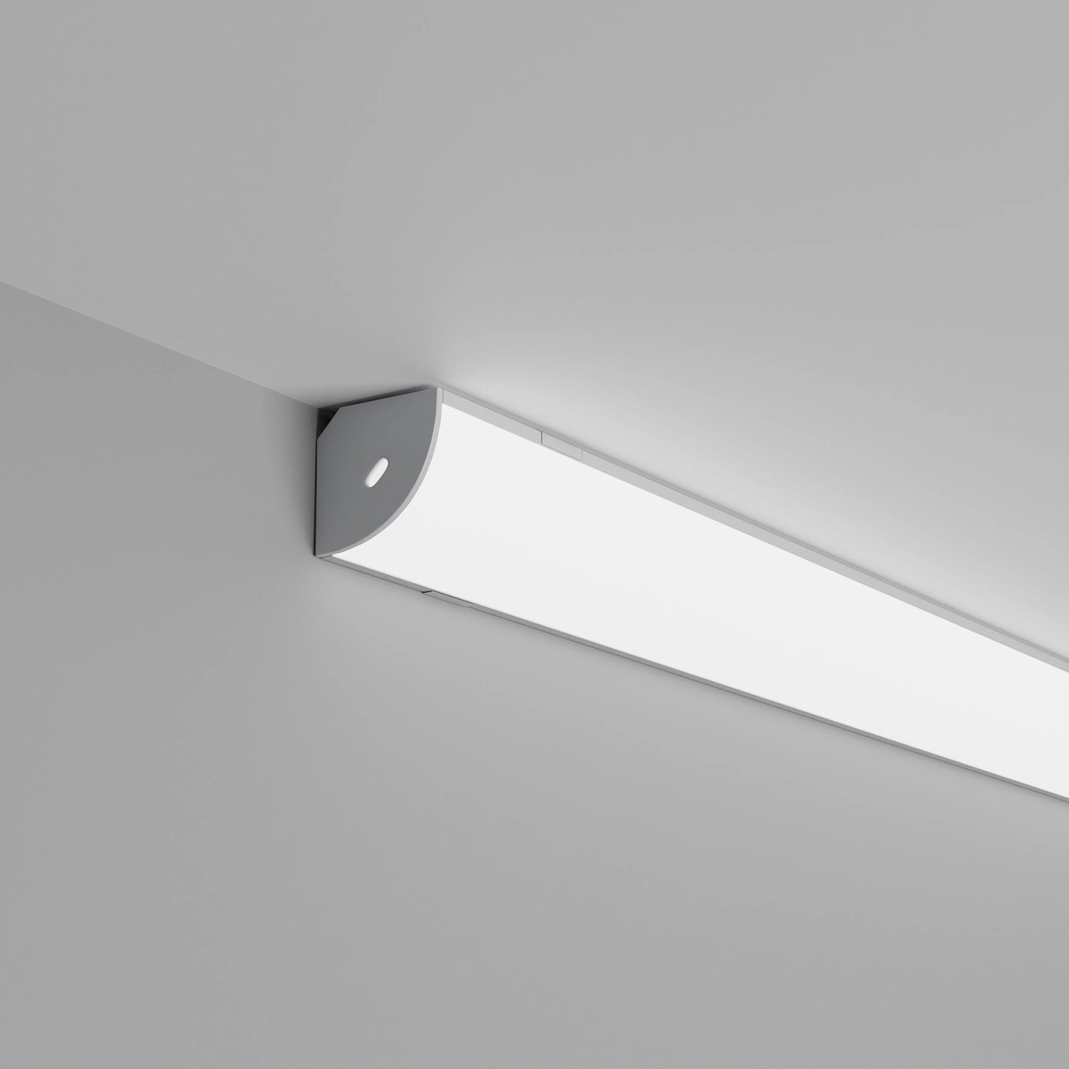 Köşe (Açılı) Led Profilleri - 30x30 Raf Altı Köşe LED Profili – 1964 ASL - LedProfil