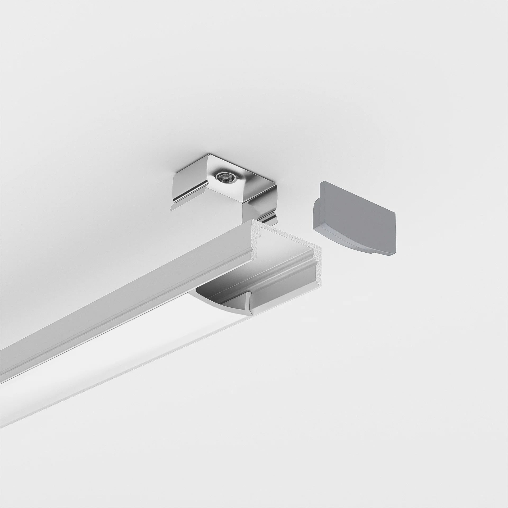 Sıva Üstü Led Profilleri - 17mm Yüzeye Montaj LED Profil – 1971 ASL - LedProfil