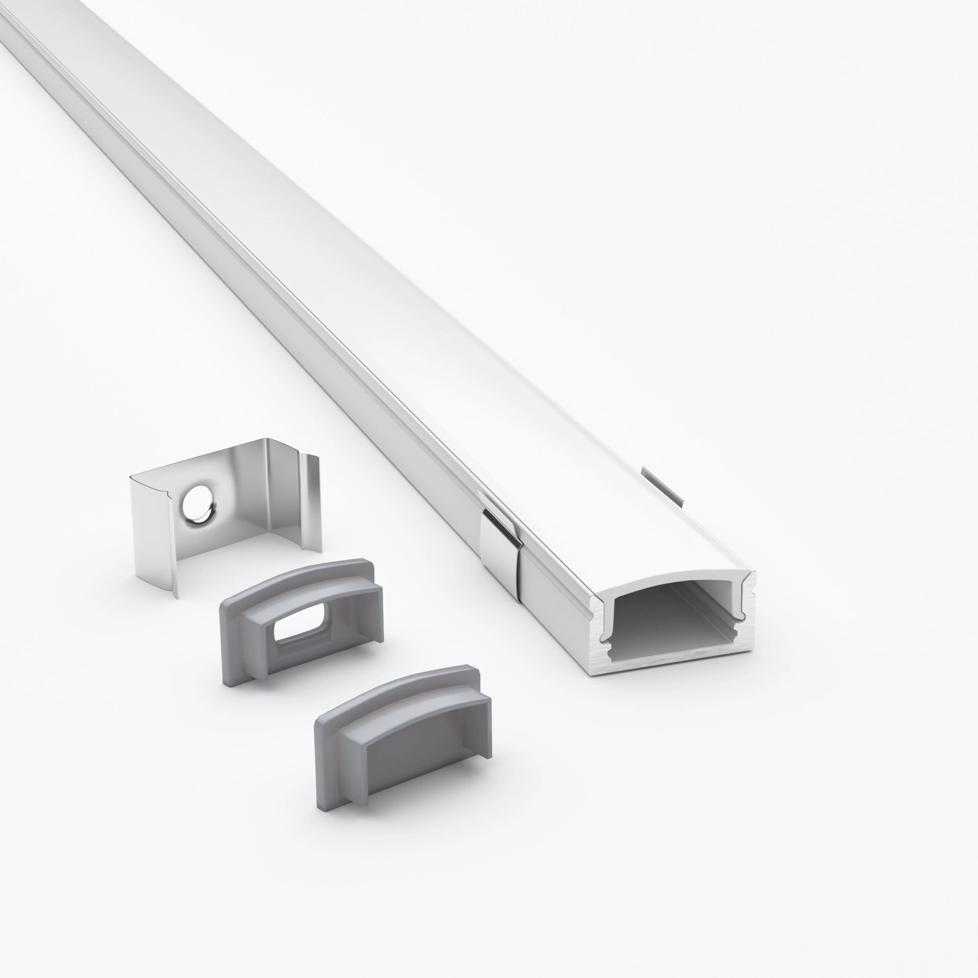 Sıva Üstü Led Profilleri - 17mm Yüzeye Montaj LED Profil – 1971 ASL - LedProfil