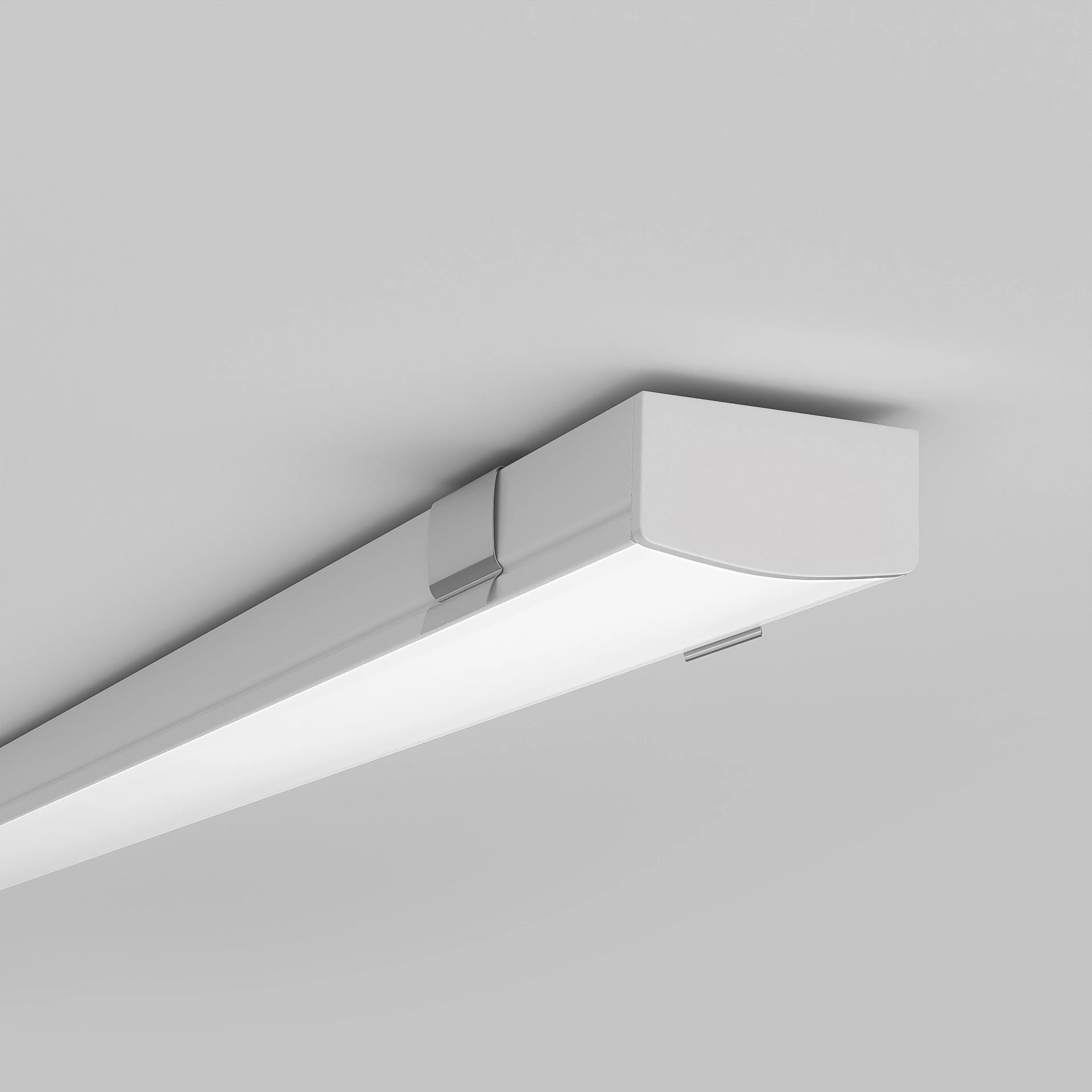 Sıva Üstü Led Profilleri - 17mm Beyaz Yüzeye Montaj LED Profil – 1971B ASL - LedProfil