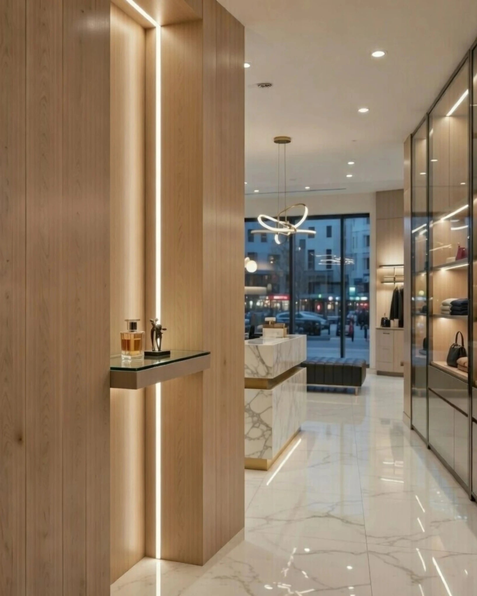 Sıva Altı (Gömme) LED Profilleri - 17mm Beyaz Sıva Altı LED Profil – 1972B ASL - LedProfil