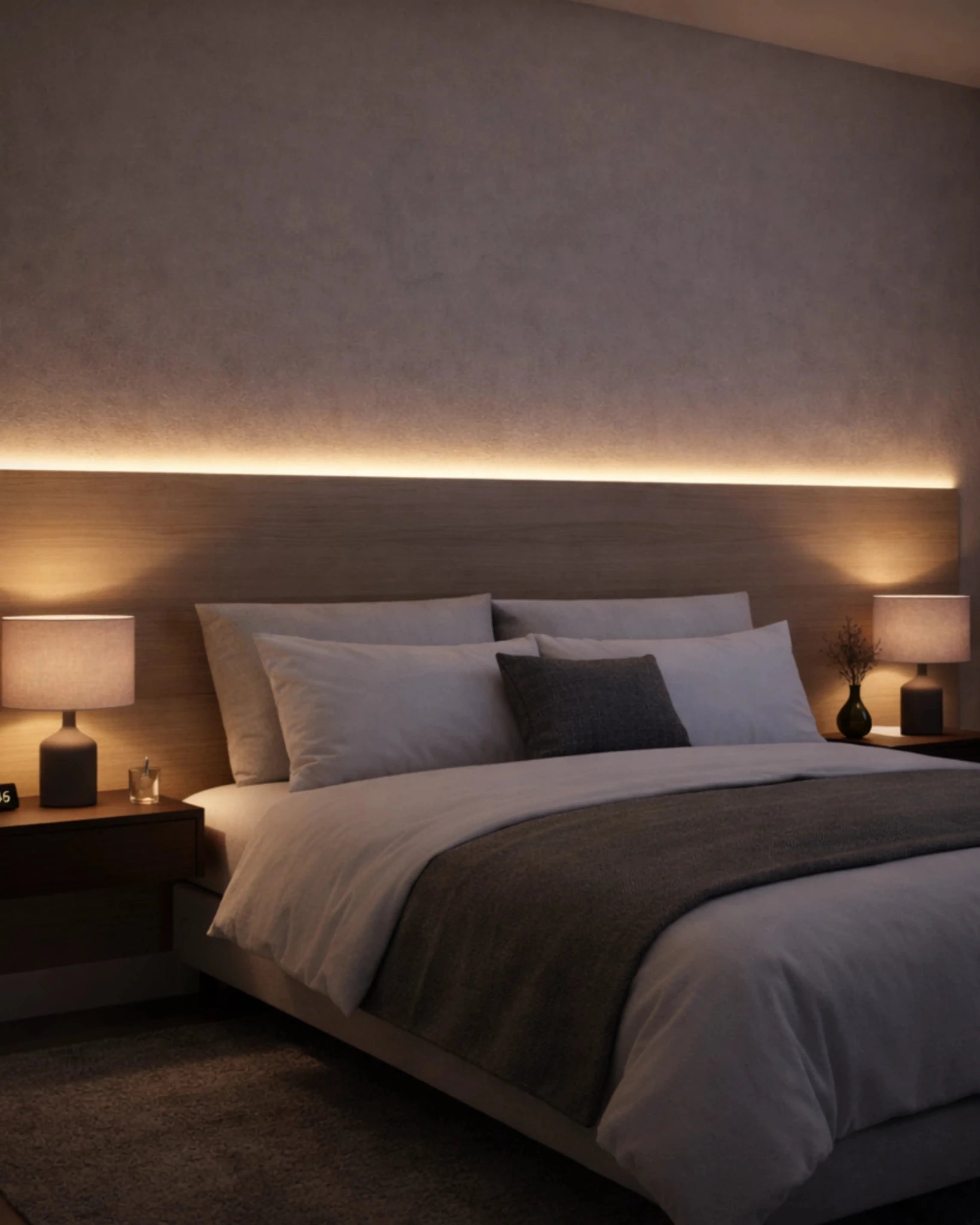Sıva Altı (Gömme) LED Profilleri - 17mm Beyaz Sıva Altı LED Profil – 1972B ASL - LedProfil