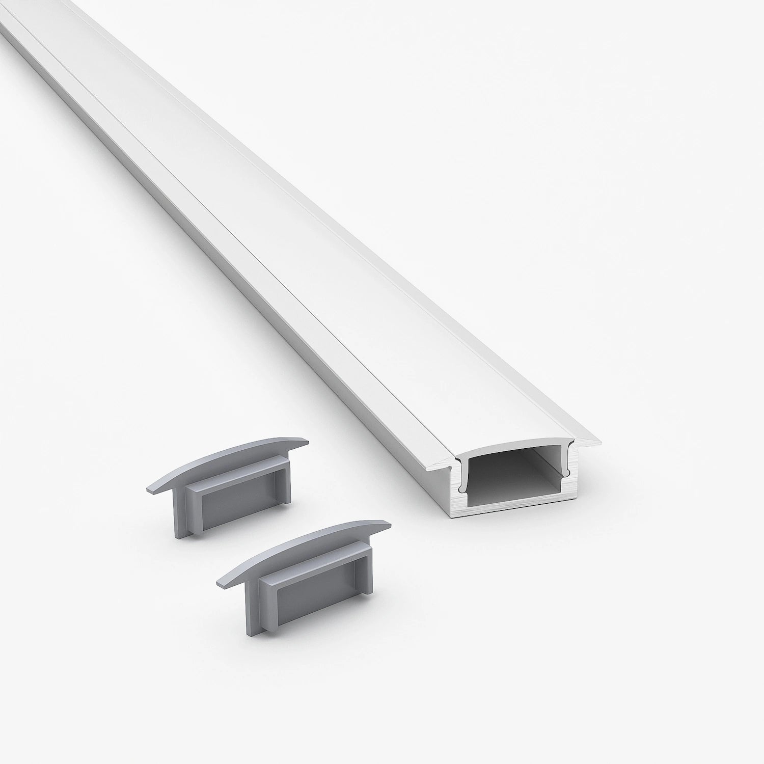 Sıva Altı (Gömme) LED Profilleri - 17mm Sıva Altı LED Profil – 1972 ASL - LedProfil