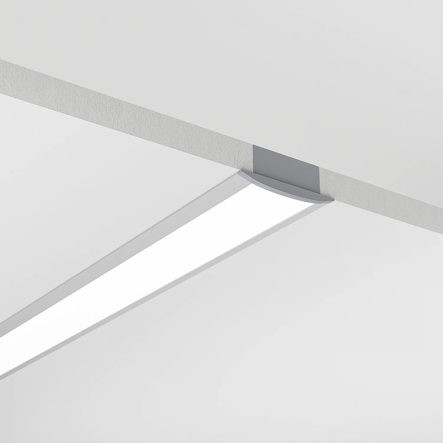 Sıva Altı (Gömme) LED Profilleri - 17mm Sıva Altı LED Profil – 1972 ASL - LedProfil