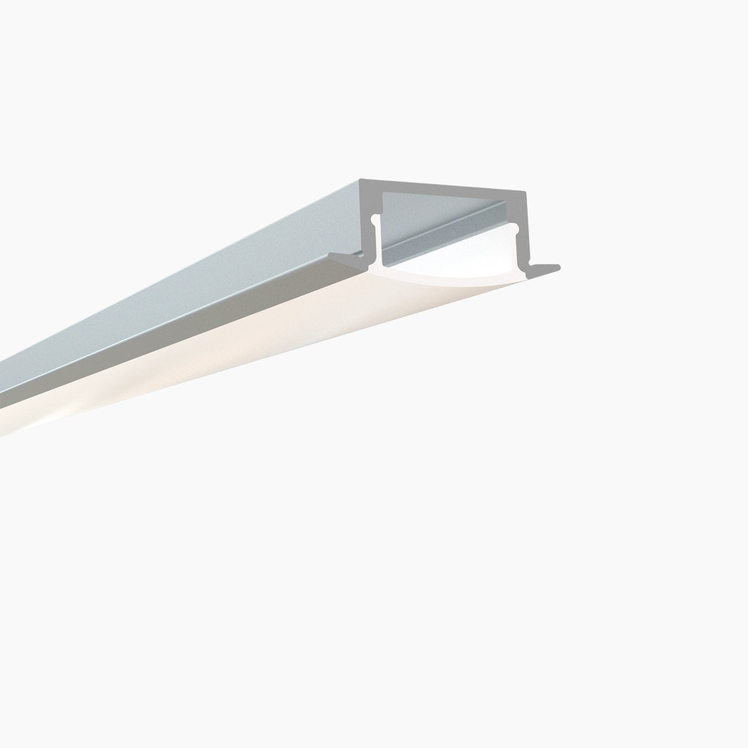 Sıva Altı (Gömme) LED Profilleri - 17mm Sıva Altı Alüminyum LED Profil – 1972 ASL - LedProfil