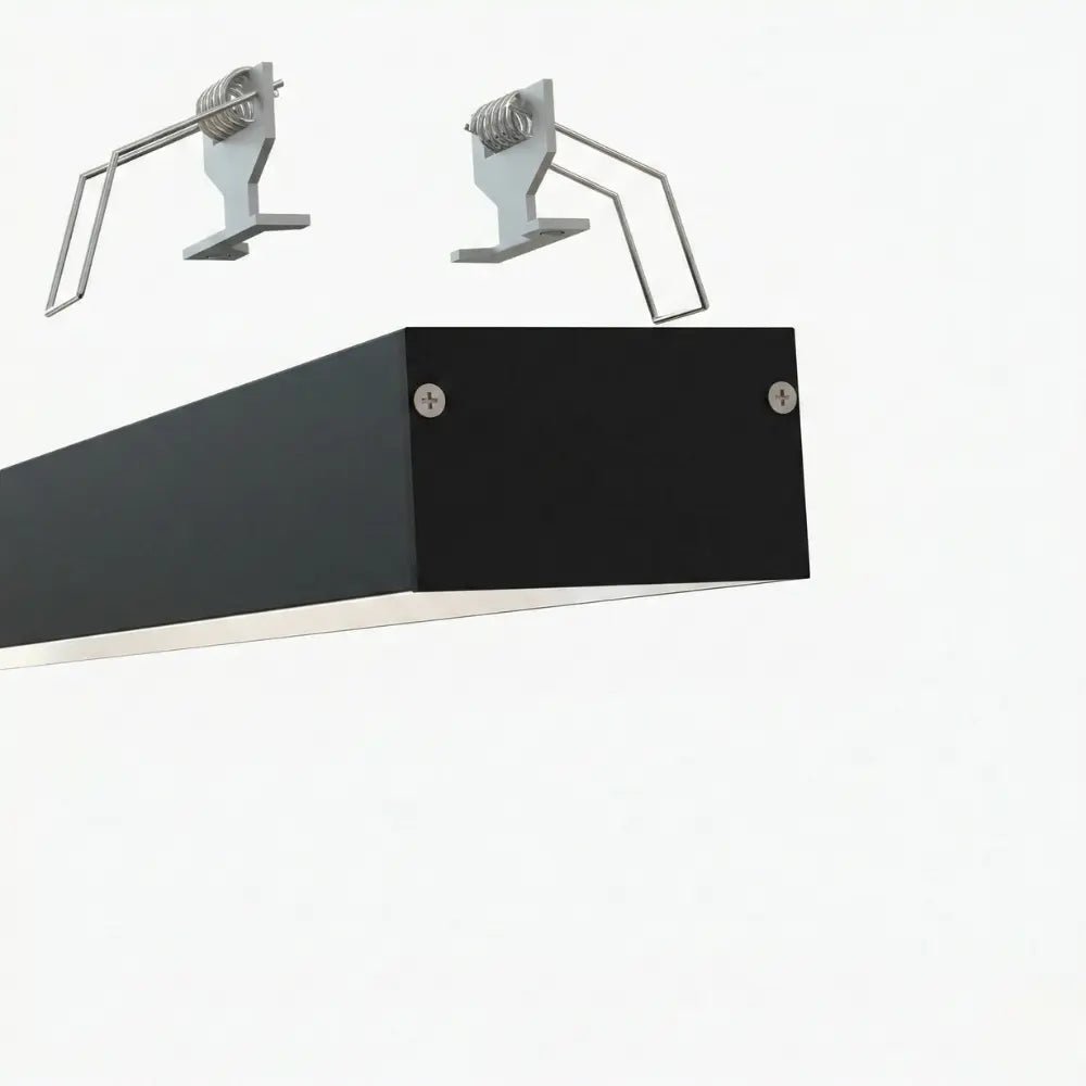 Sarkıt (Lineer) Aydınlatma Profilleri - 50mm Lineer Siyah LED Profil – 455S ASL - LedProfil