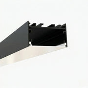 Sarkıt (Lineer) Aydınlatma Profilleri - 50mm Lineer Siyah LED Profil – 455S ASL - LedProfil