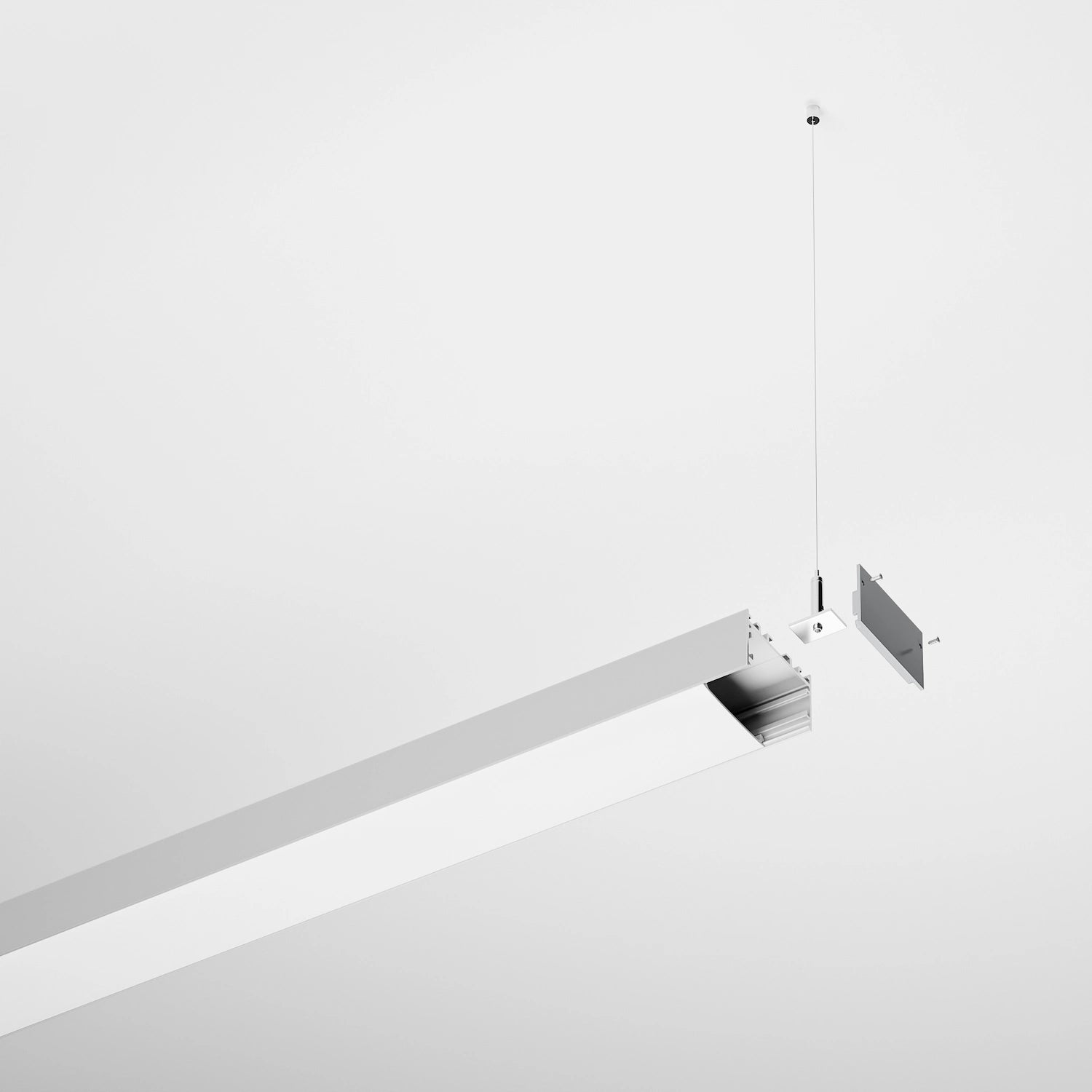 50mm Lineer LED Profil – 455 ASL