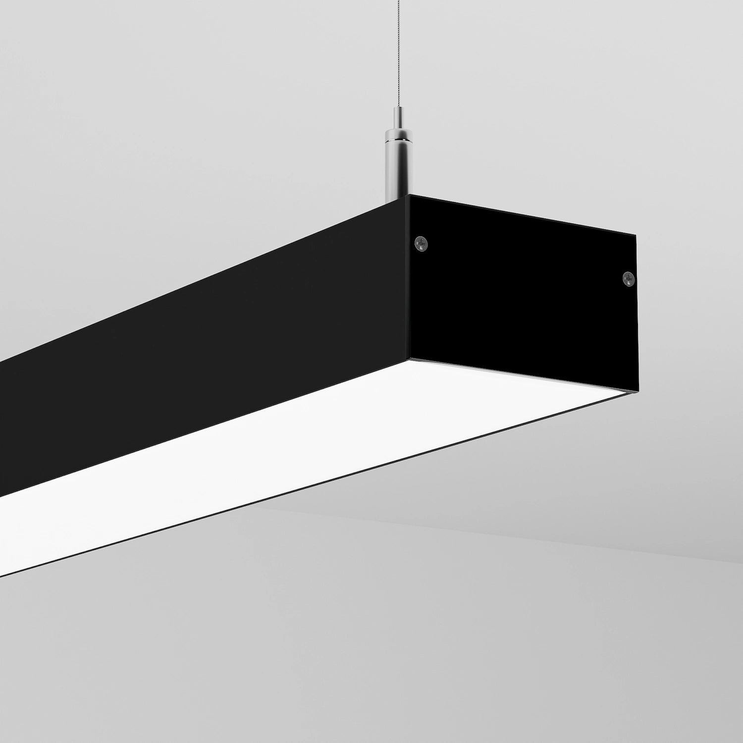 50mm Lineer Siyah LED Profil – 455S ASL