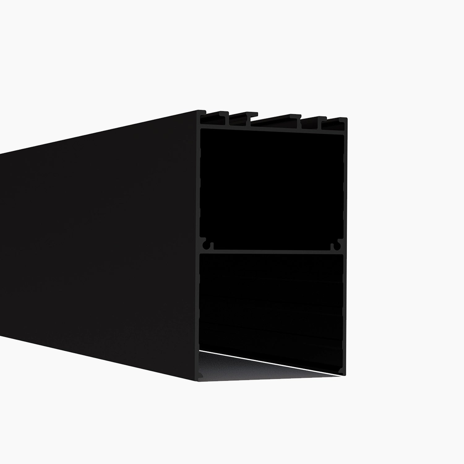 Sarkıt (Lineer) Aydınlatma Profilleri - 50mm Siyah Lineer LED Profil - 580S ASL - LedProfil