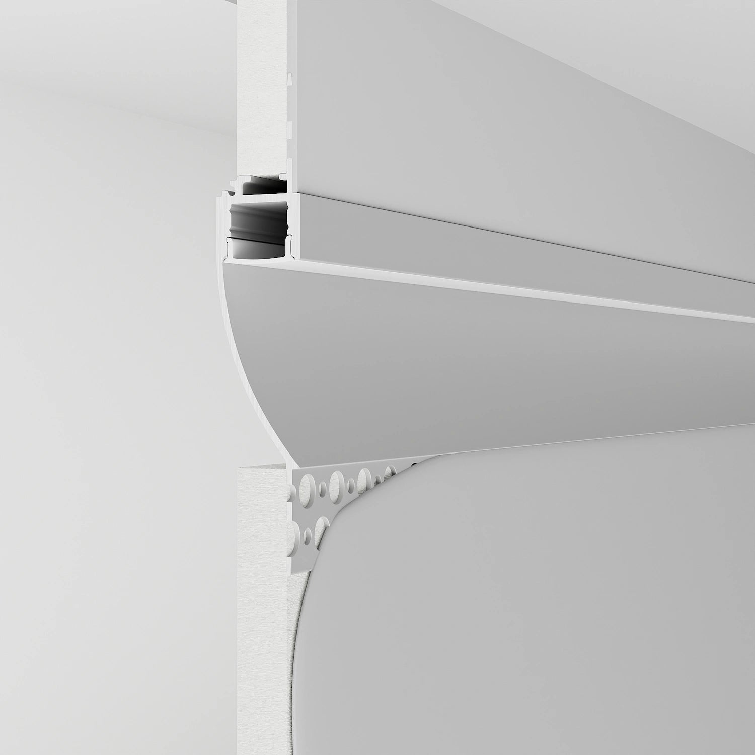 Alçıpan (Trimless) Led Profilleri - 14mm Indirekt Trimless Sıva Altı LED Profil – 660 ASL - LedProfil