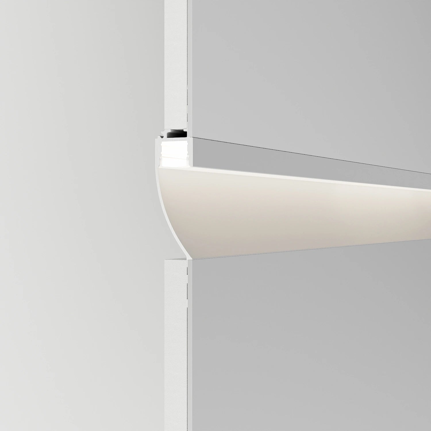 Alçıpan (Trimless) Led Profilleri - 14mm Indirekt Trimless Sıva Altı LED Profil – 660 ASL - LedProfil