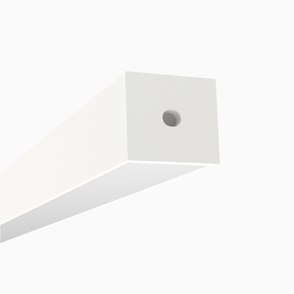 Sıva Üstü Led Profilleri - 17mm Beyaz Zemine Montaj LED Kanalı – 915B ASL - LedProfil