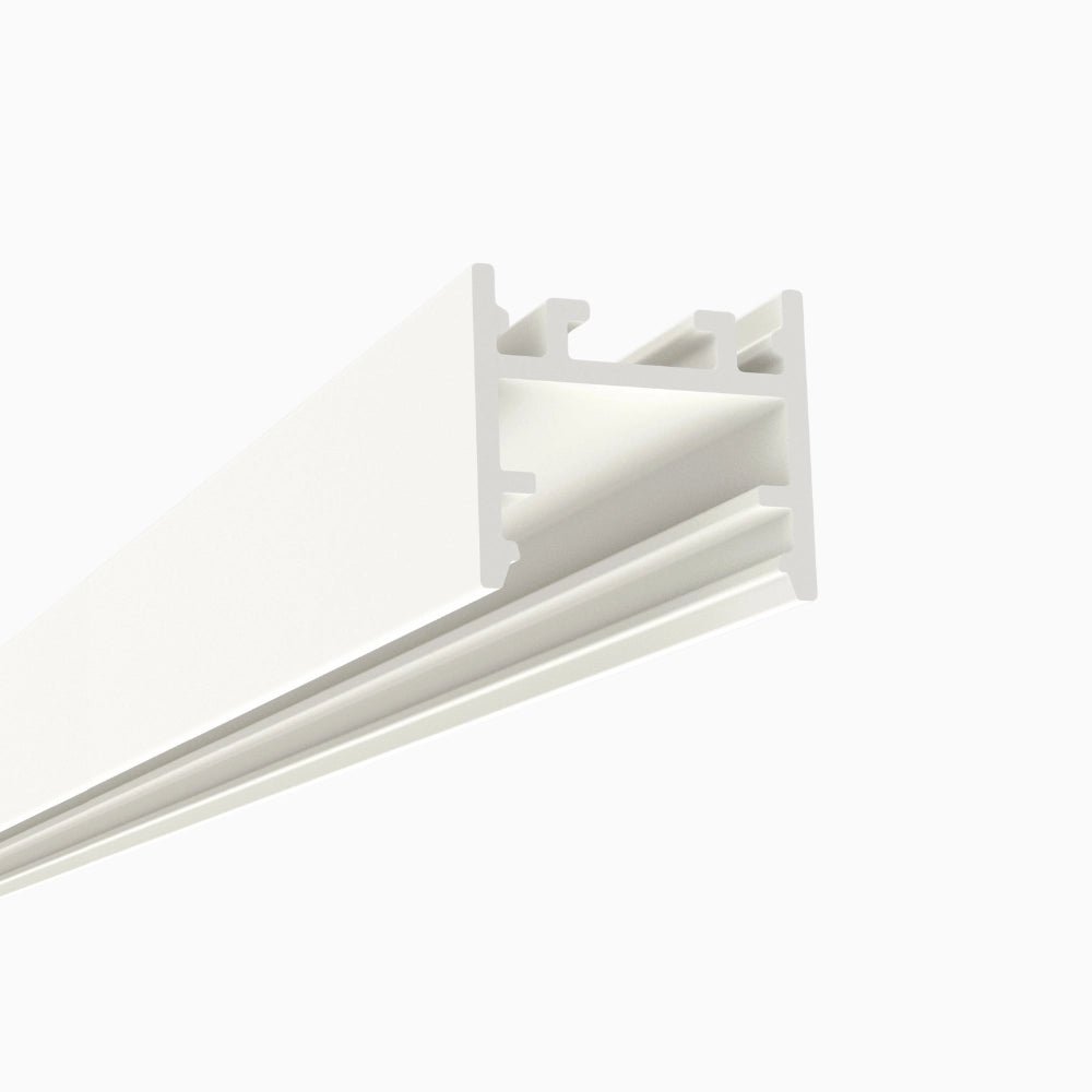 Sıva Üstü Led Profilleri - 17mm Beyaz Zemine Montaj LED Kanalı – 915B ASL - LedProfil
