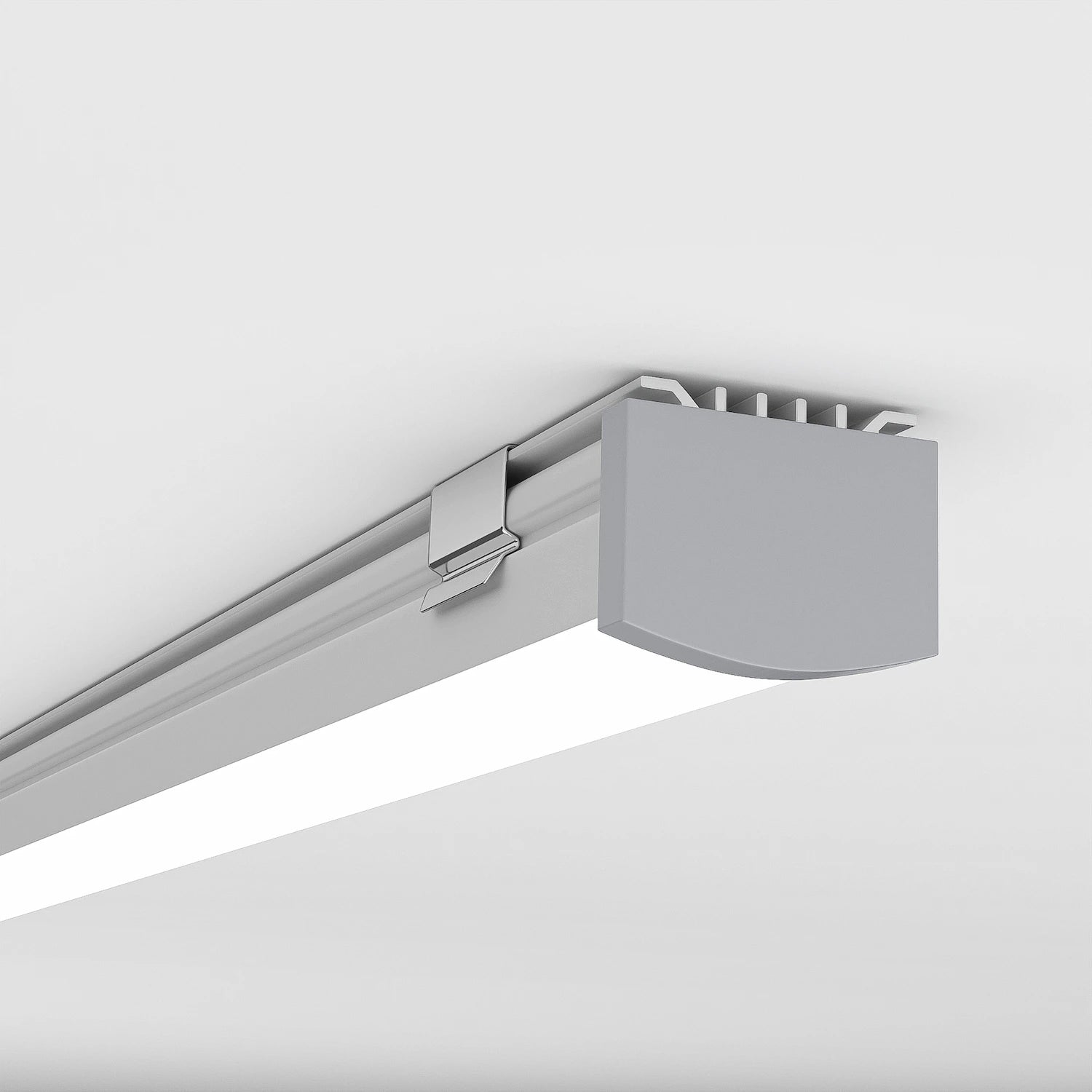 Sıva Üstü Led Profilleri - 18mm Lineer Sıva Üstü LED Profil – 961 ASL - LedProfil