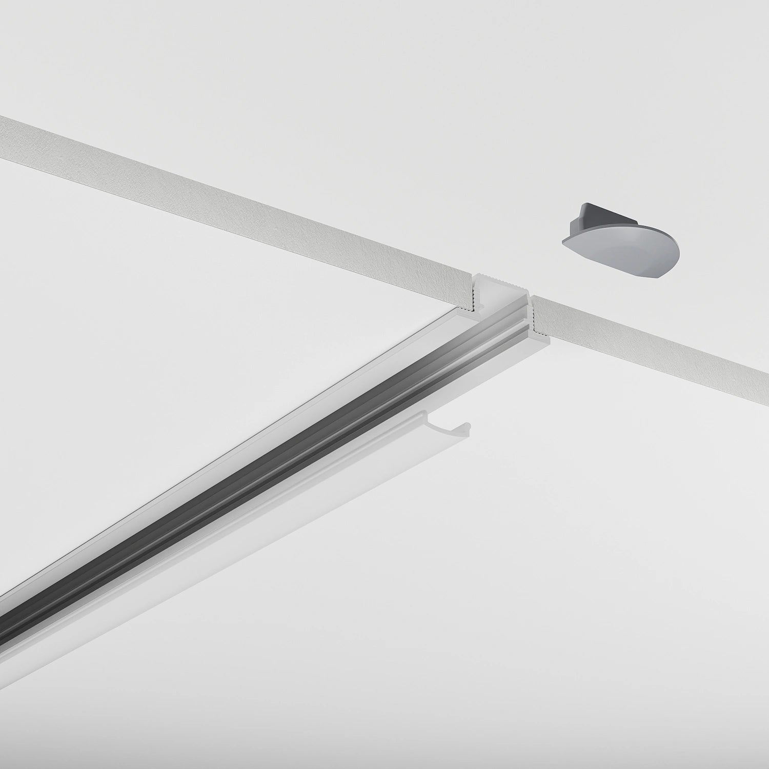 Sıva Altı (Gömme) LED Profilleri - 15mm Sıva Altı LED Profil – 962 ASL - LedProfil