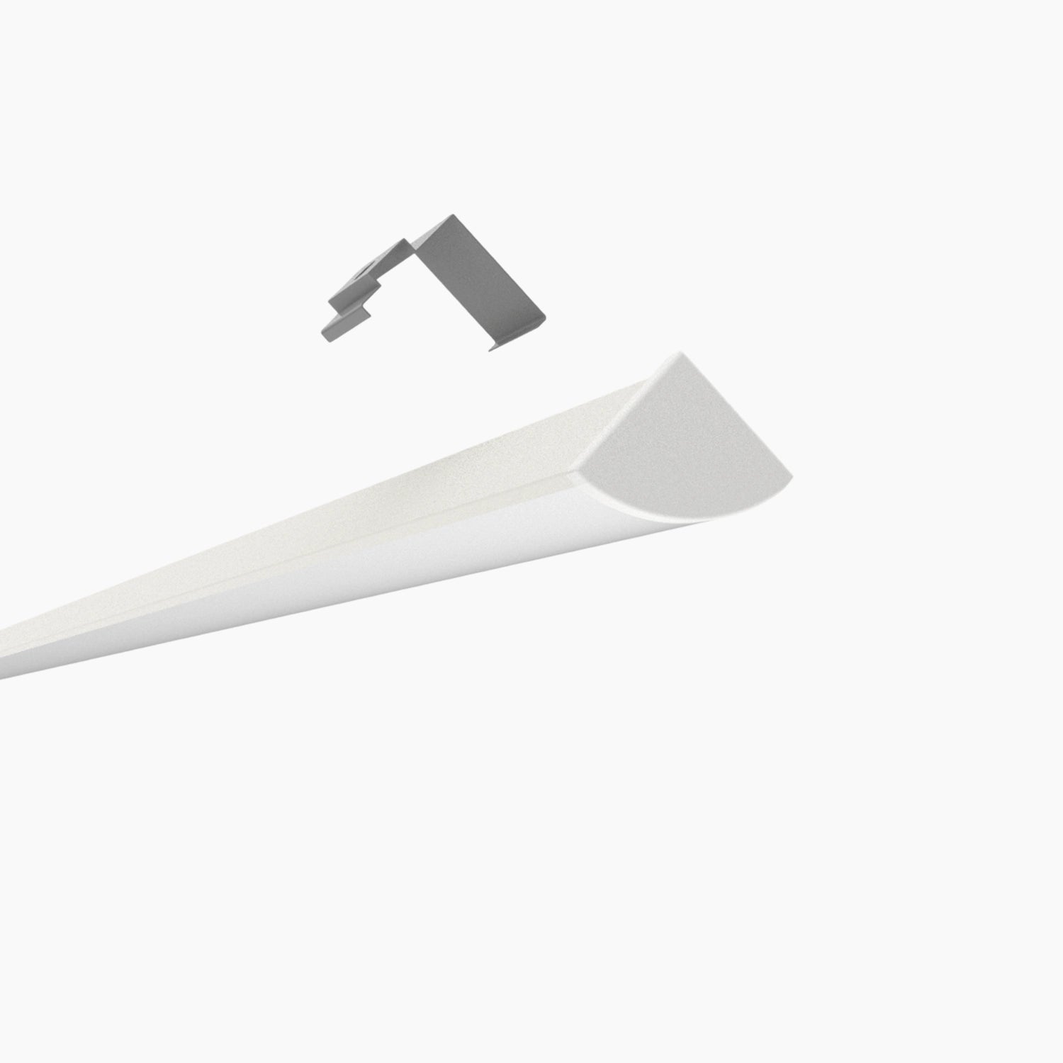 Köşe (Açılı) Led Profilleri - 11mm Beyaz Raf Altı Köşe LED Profil – 964B ASL - LedProfil