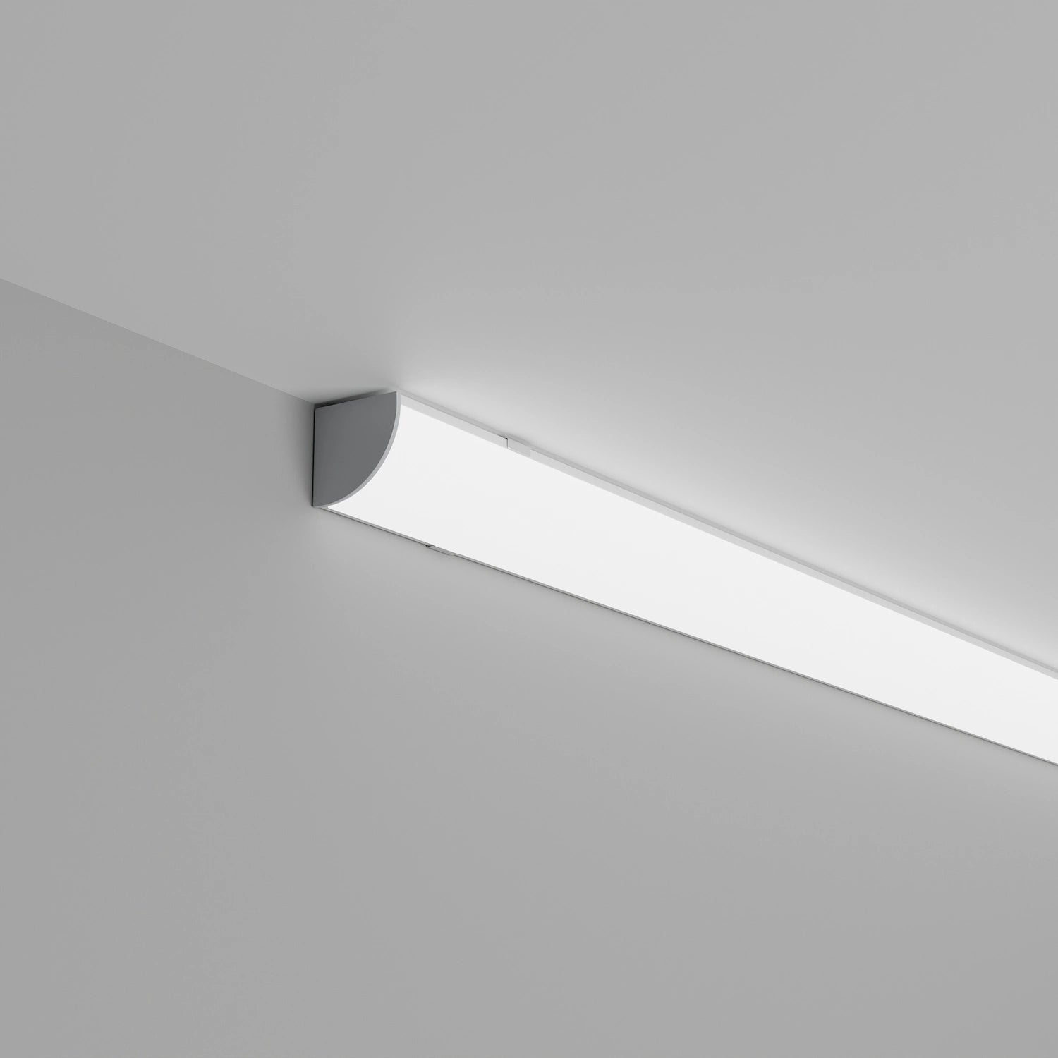 11mm Raf Altı Köşe LED Profil 964 ASL - Dolap içi ve Vitrin
