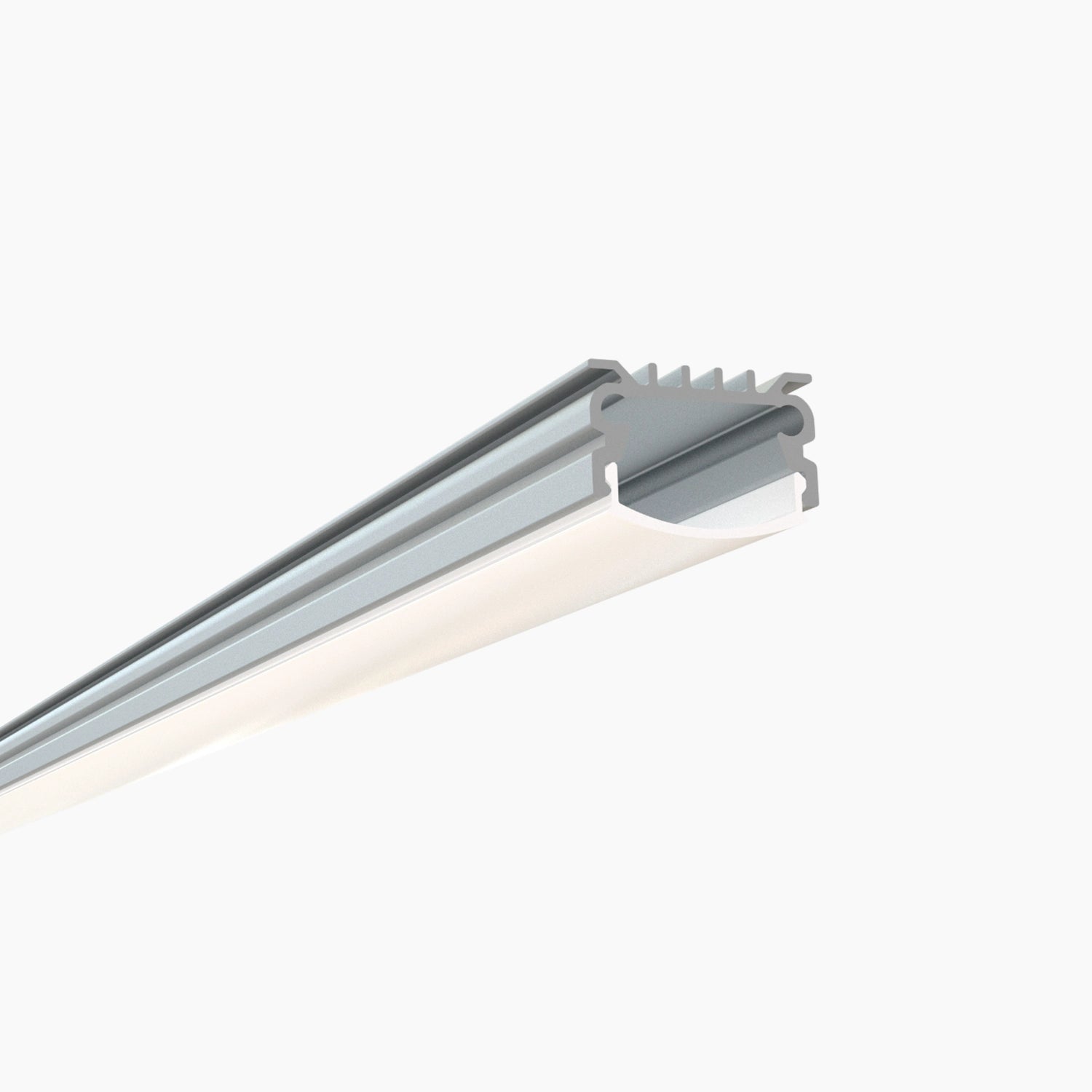 Sıva Üstü Led Profilleri - 18mm Düşük Profilli Alüminyum LED Kanal – 967 ASL - LedProfil