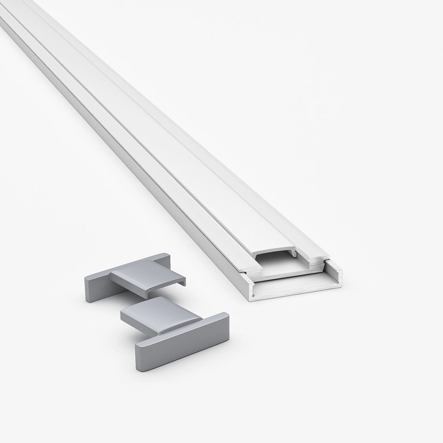 Sıva Altı (Gömme) LED Profilleri - 22mm Mini Lineer LED Profil - 968 - 969 ASL - LedProfil