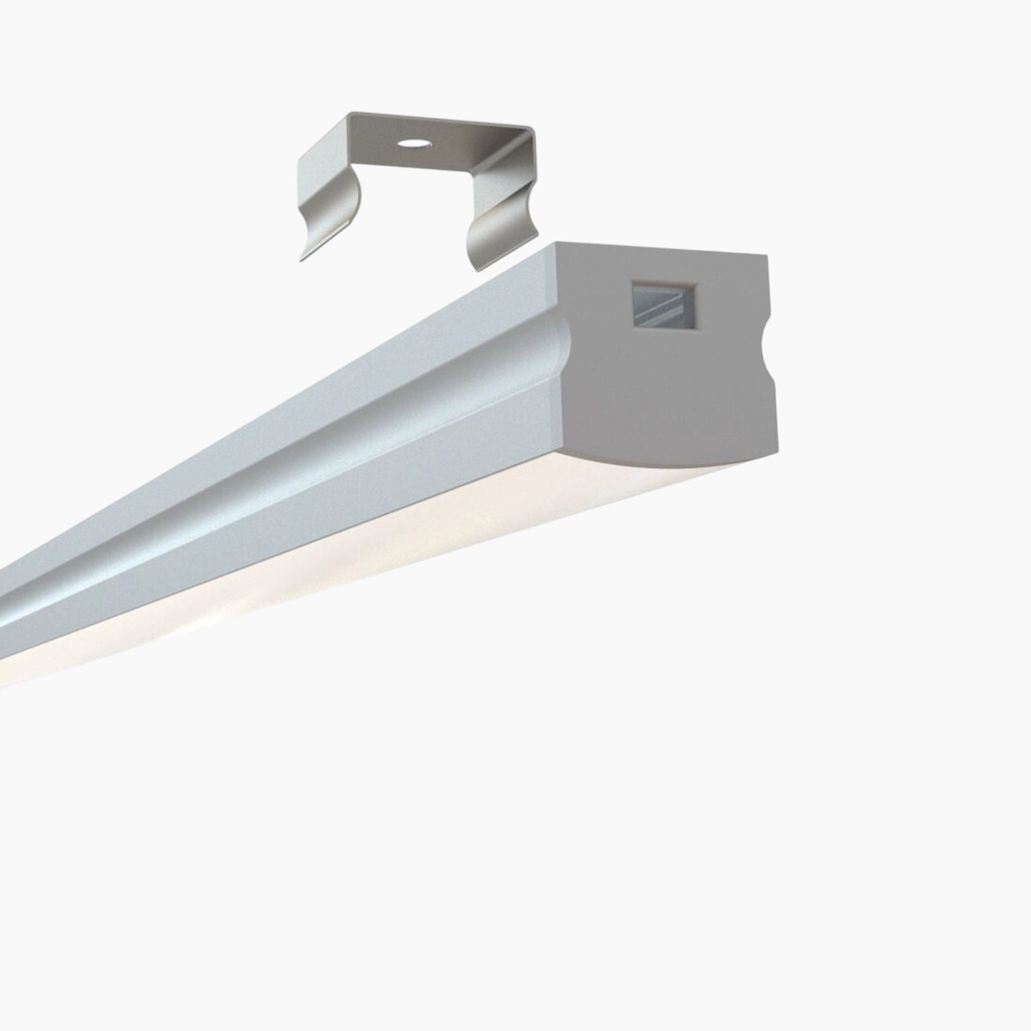 Sıva Üstü Led Profilleri - 17mm Yüzeye Montaj Alüminyum LED Profil – 971 ASL - LedProfil