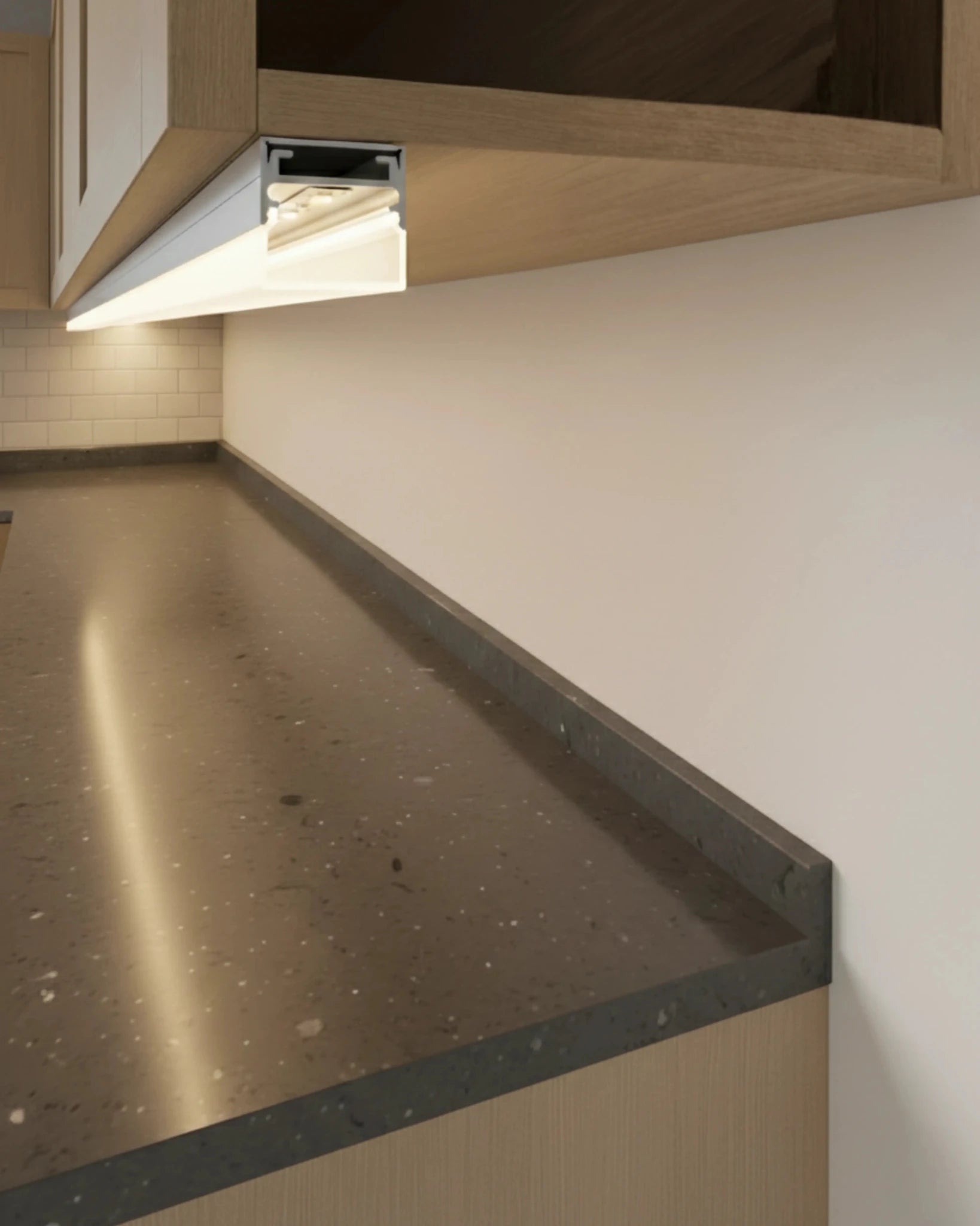 Özel Uygulama Led Profilleri - 20mm Mini Lineer LED Profil - 975 - 976 ASL - LedProfil