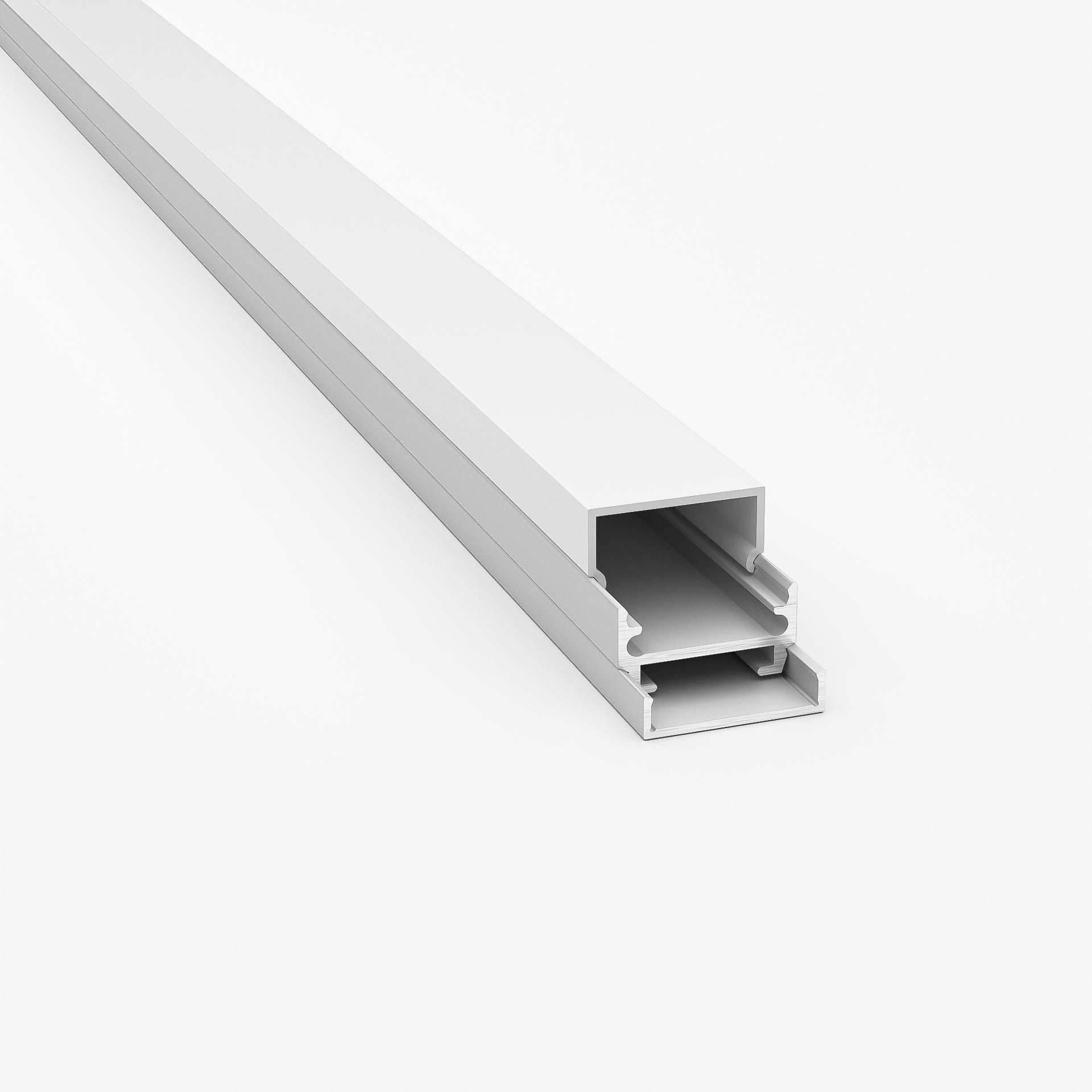 Özel Uygulama Led Profilleri - 20mm Mini Lineer LED Profil - 975 - 976 ASL - LedProfil