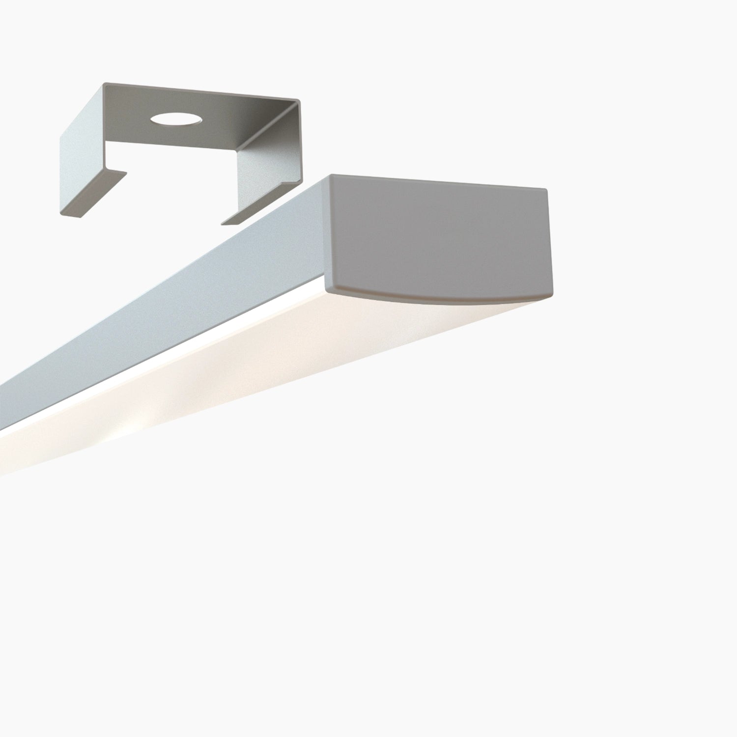 Sıva Üstü Led Profilleri - 15mm İnce Raf Altı Alüminyum LED Profil (Kanal) – 981 ASL - LedProfil