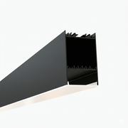 Sarkıt (Lineer) Aydınlatma Profilleri - 50mm Siyah Sarkıt Lineer LED Profil – 560S ASL - LedProfil