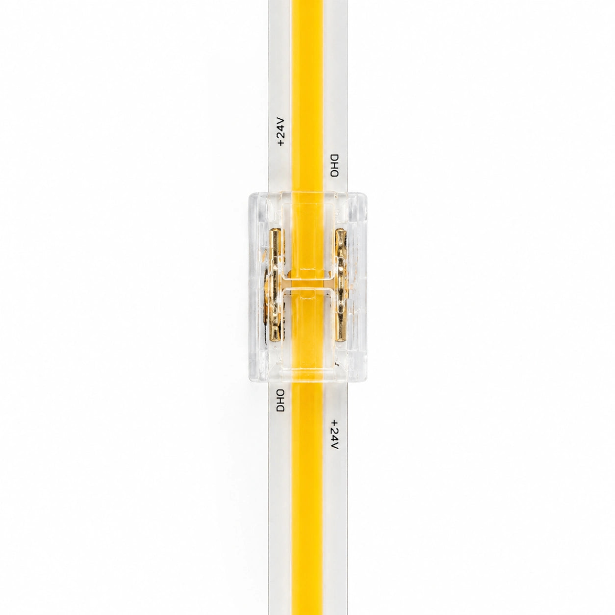 8mm 2 Pin Şerit LED Ek Konnektörü